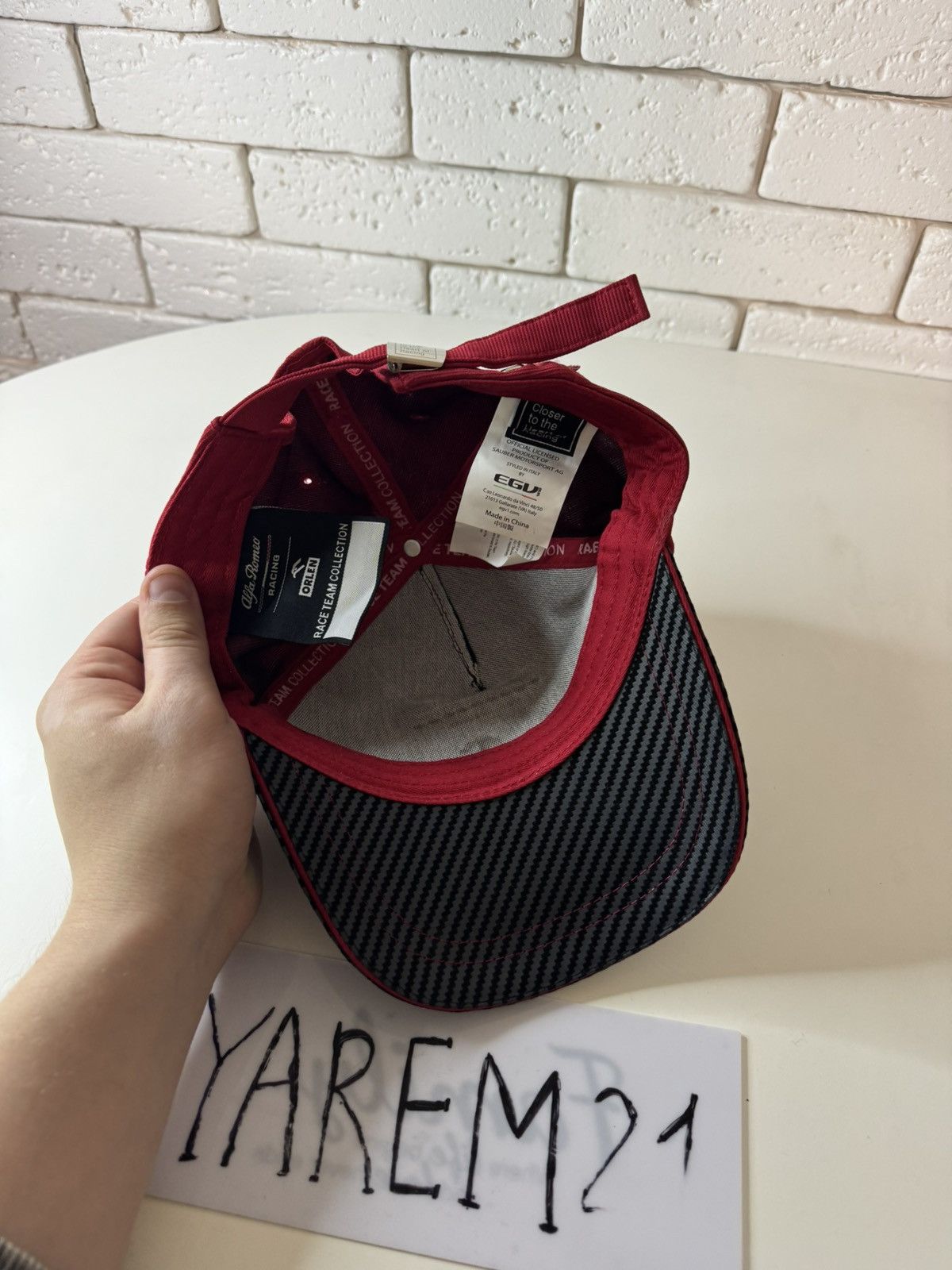 Other Alfa Romeo racing cap hat Size ONE SIZE - 5 Thumbnail