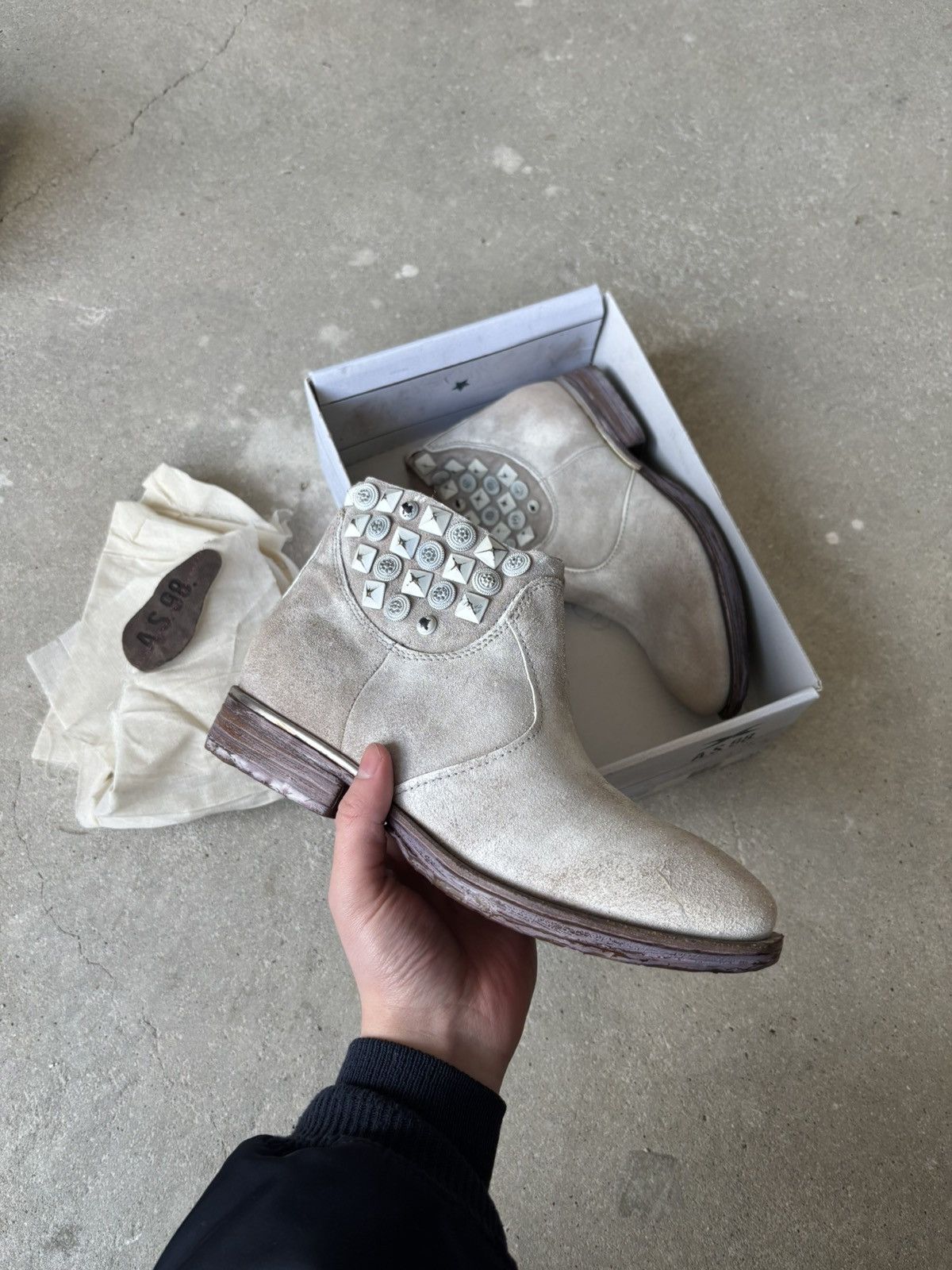 A.S.98 New Archival AS98 Boots Margiela Sample Size US 7.5 / EU 40-41 - 5 Thumbnail