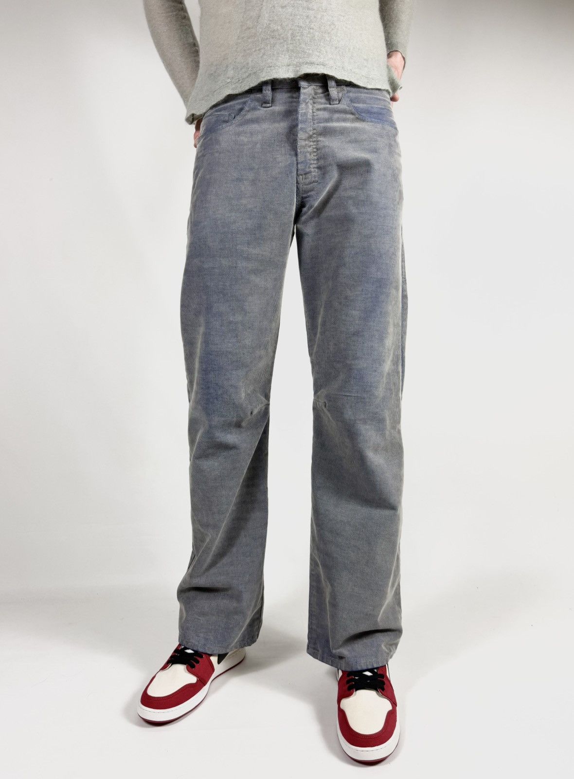 Edwin Edwin Corduroy Striped Flared Pants Size US 32 / EU 48 - 1 Thumbnail