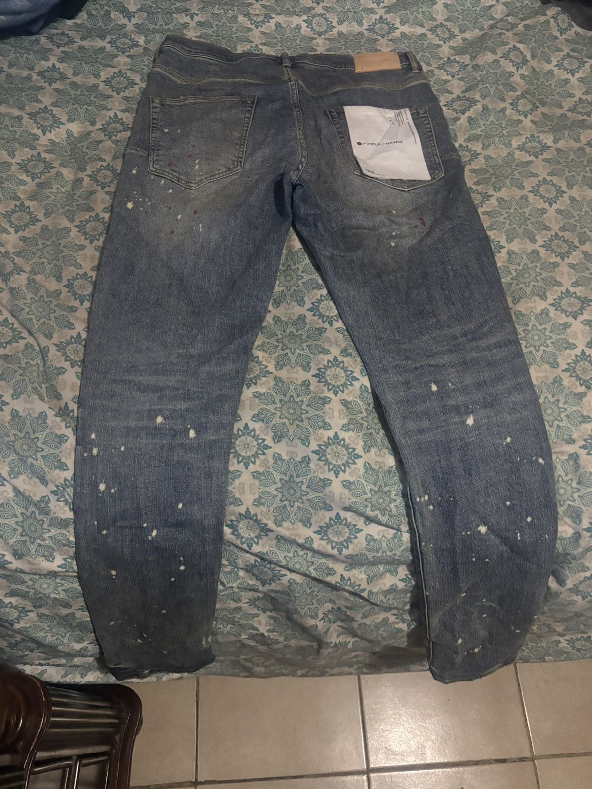 Purple Brand Blue Purple jeans Size US 33 - 8 Thumbnail