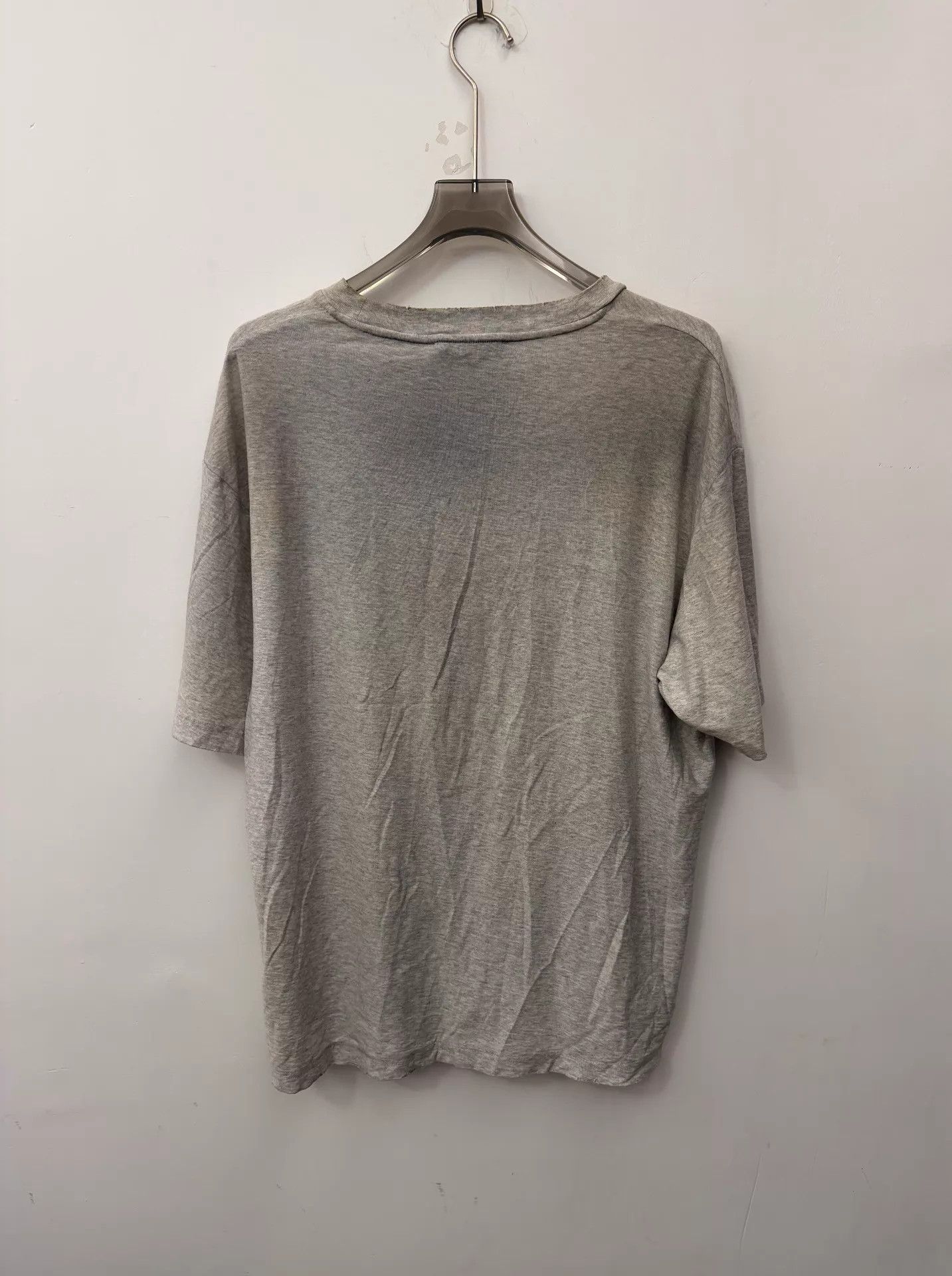 Acne Studios Acne SS24 1996 Letter Print Oversized Gray Tee M Size US M / EU 48-50 / 2 - 2 Thumbnail