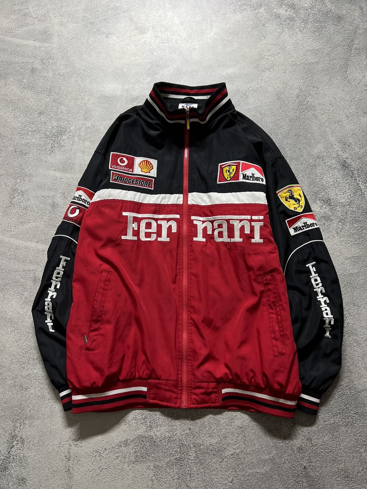 Marlboro Vintage Y2k Ferrari Marlboro ️ Racing Jacket 90’s | Grailed