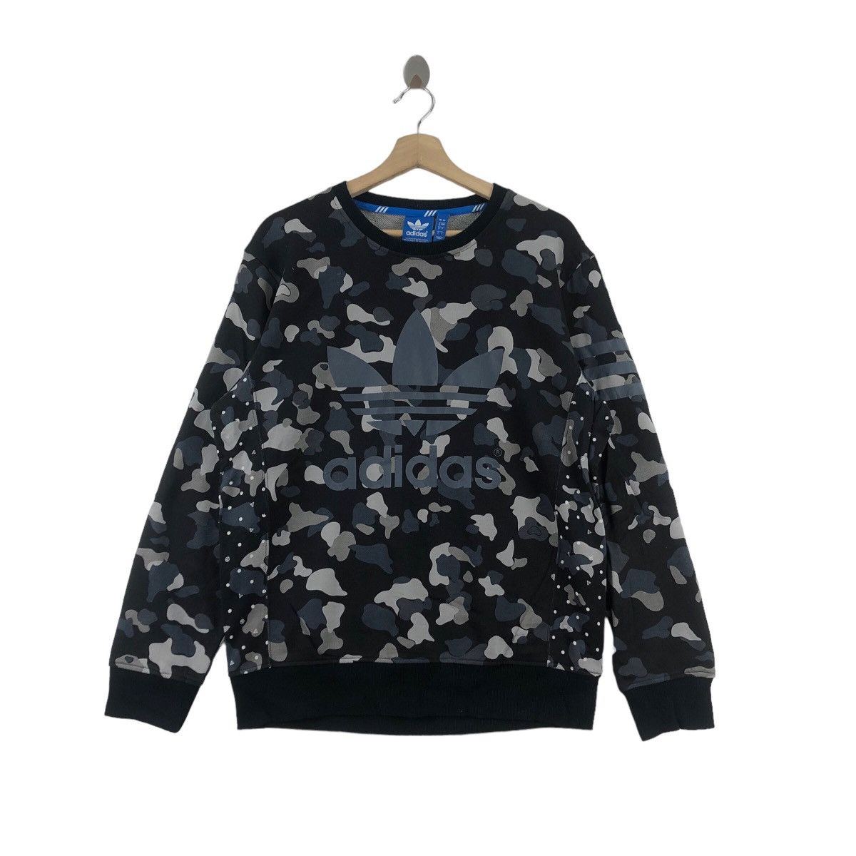ADIDAS ORIGINALS CANDY Camouflage Trefoil Logo Sweatshirt