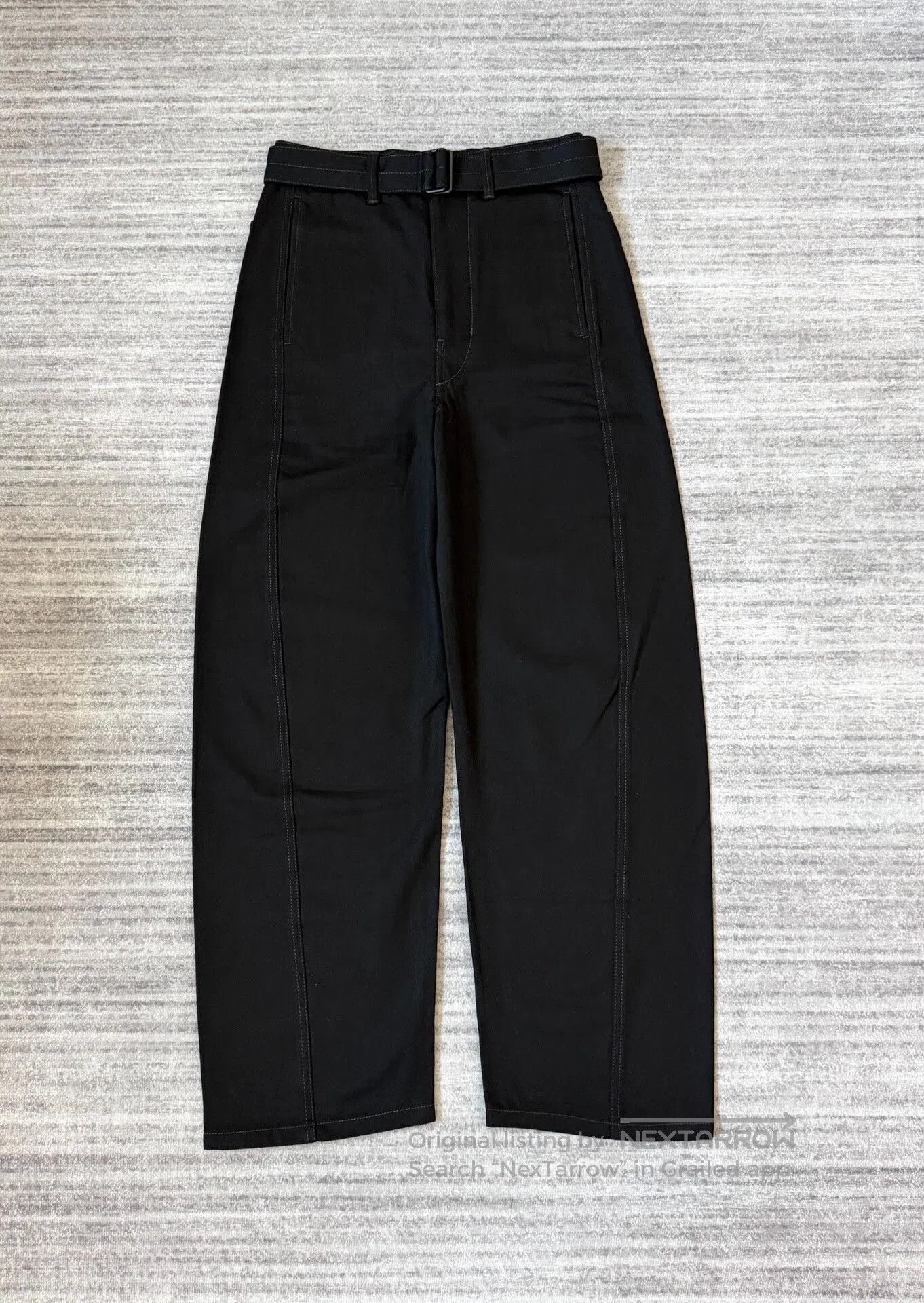 Other Lemaire Twisted Belted Wide Leg Pants. Size 22" - 1 Thumbnail