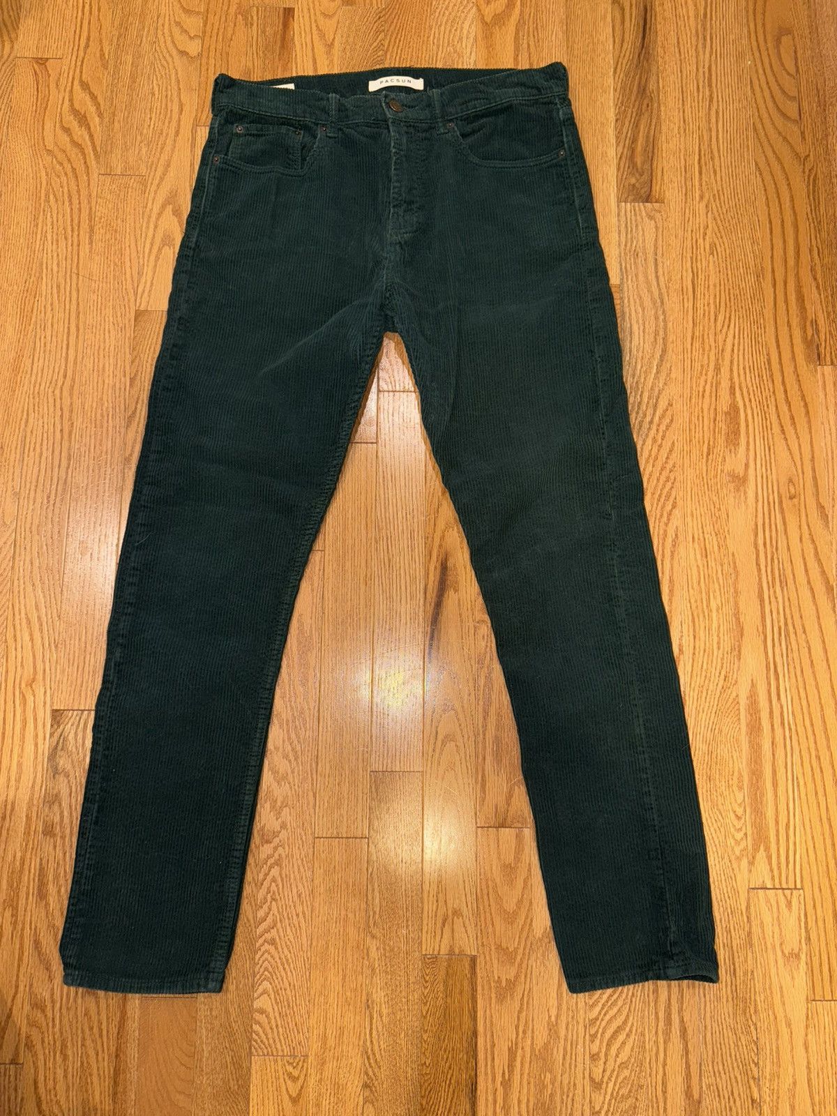 Pacsun Corduroy Slim Taper Pants Size US 32 / EU 48 - 1 Thumbnail