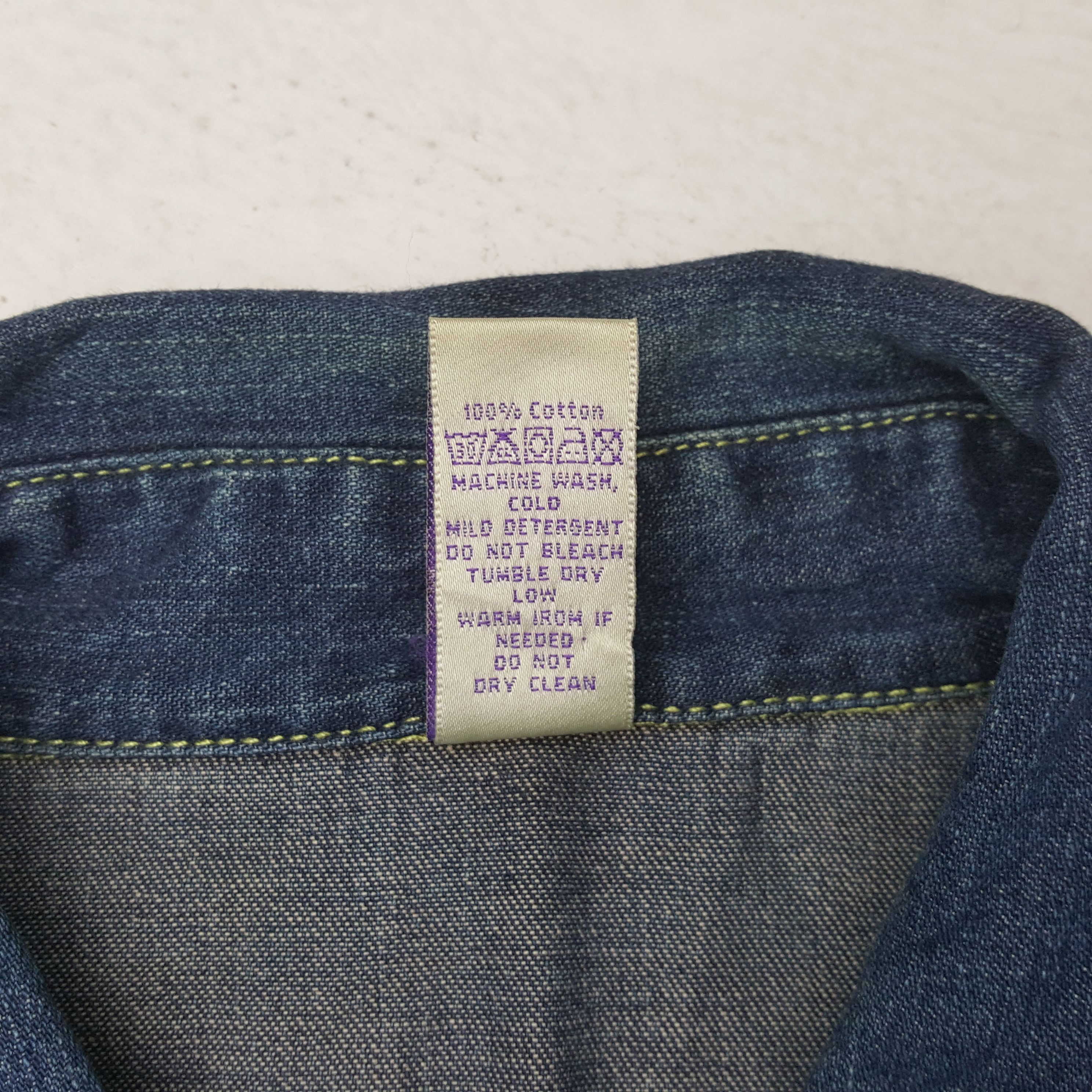 Prps Vintage Prps Denim Japanese Fashion Brand Shirt RR8 Size US XL / EU 56 / 4 - 5 Thumbnail