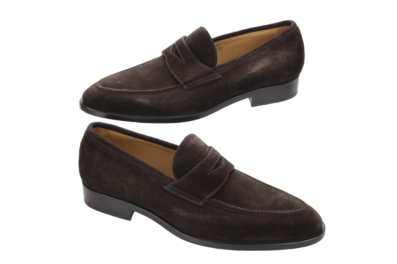 image of Suitsupply Formal Shoes Men's Eu 43 / Uk 9 Suede Leather in Brown (Size 10)