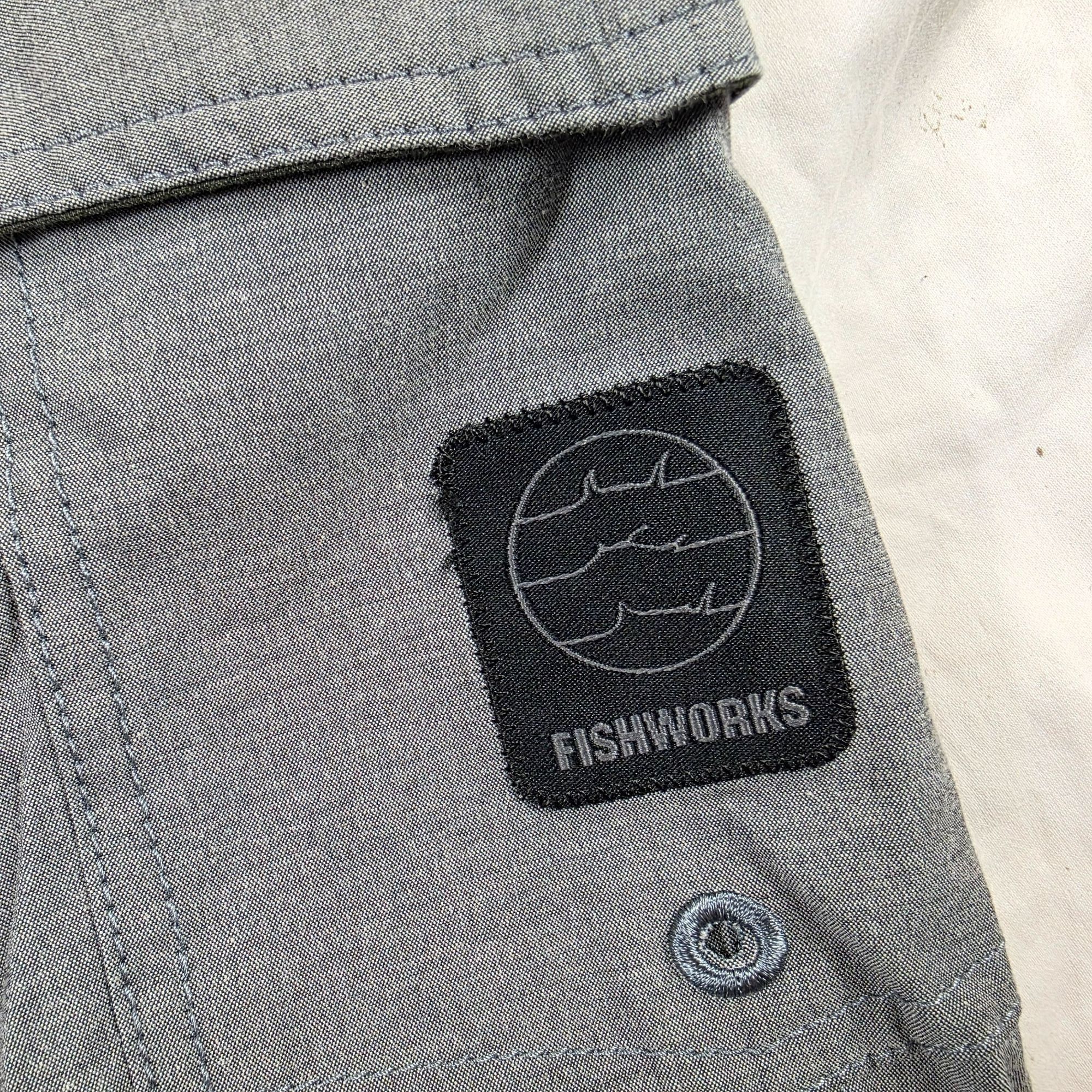 Other Fishworks QuatroStretch Mens Size 38 Gray Cargo Board Shorts Size US 38 / EU 54 - 3 Thumbnail