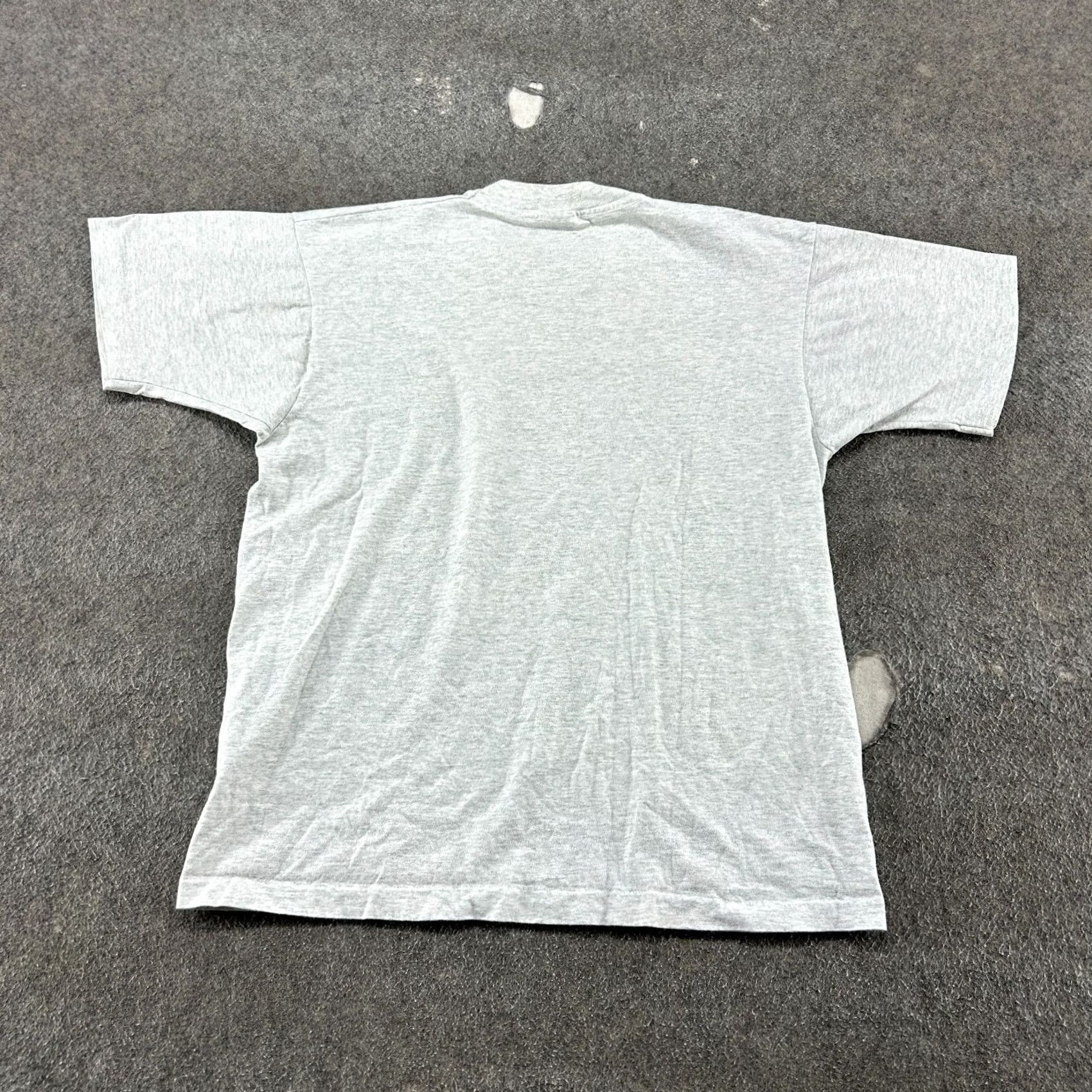 Fruit Of The Loom VINTAGE Fruit of the Loom Shirt Mens L Grey 1990s Horse Band Classic Logo Crew Neck Short Sleeve Size US L / EU 52-54 / 3 - 5 Thumbnail