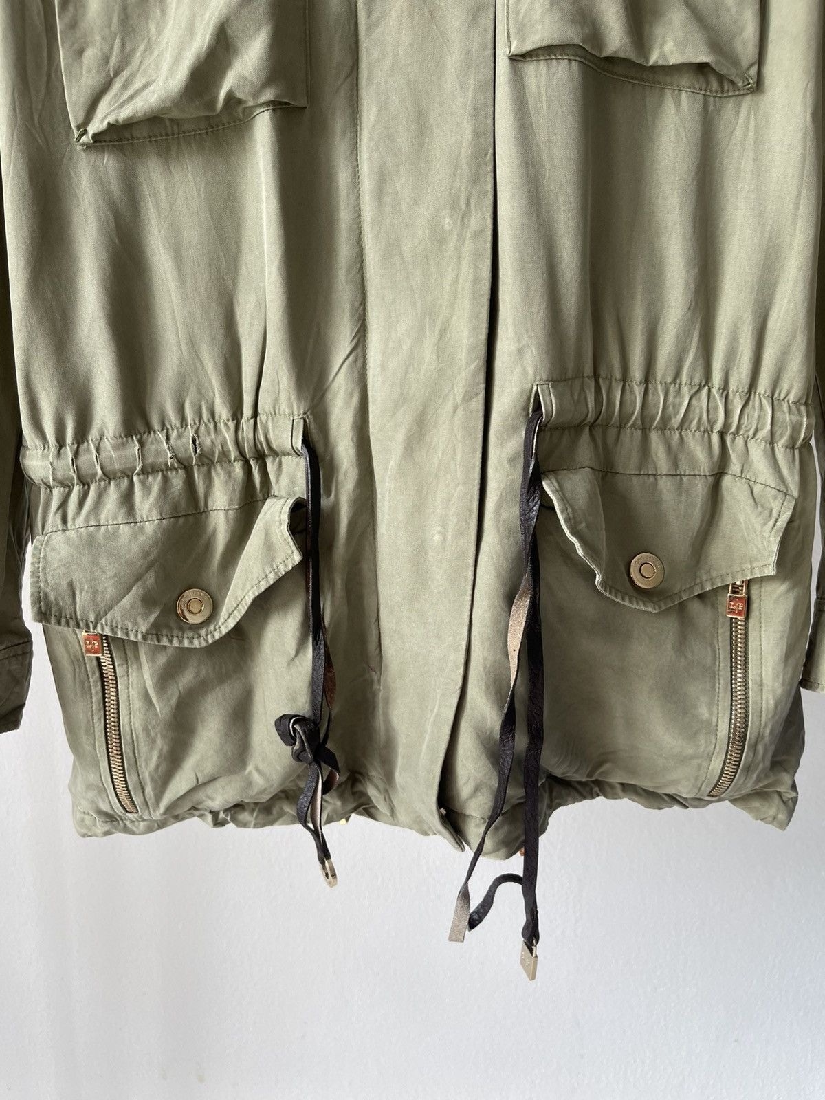 Loro Piana Loro Piana Green Army Jacket Size US S / EU 44-46 / 1 - 9 Thumbnail