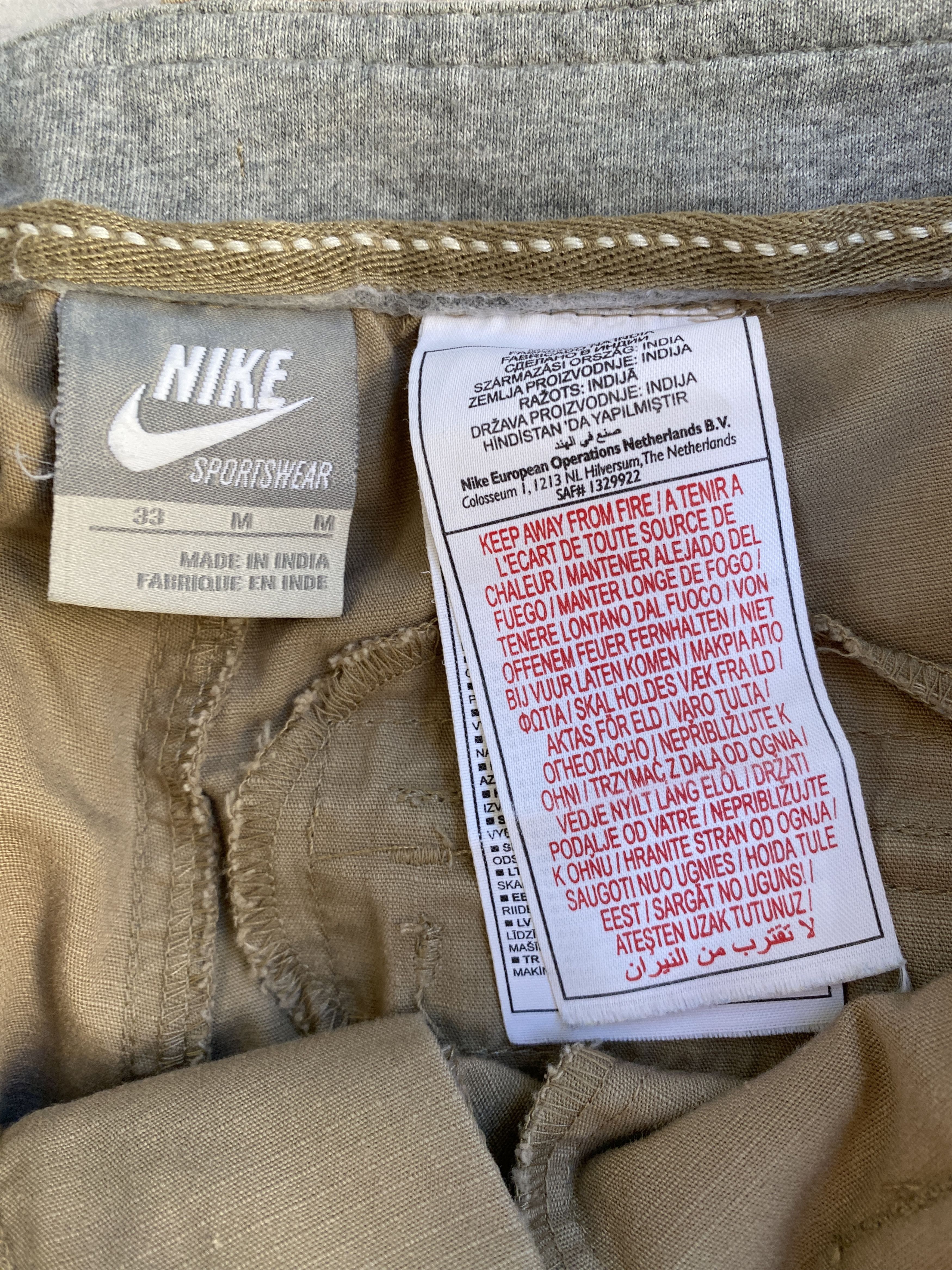 If Six Was Nine × Japanese Brand × Vintage JUNYA WATANABE BALENCIAGA STYLE JAPANESE NIKE CARGO PANTS Size US 32 / EU 48 - 8 Thumbnail