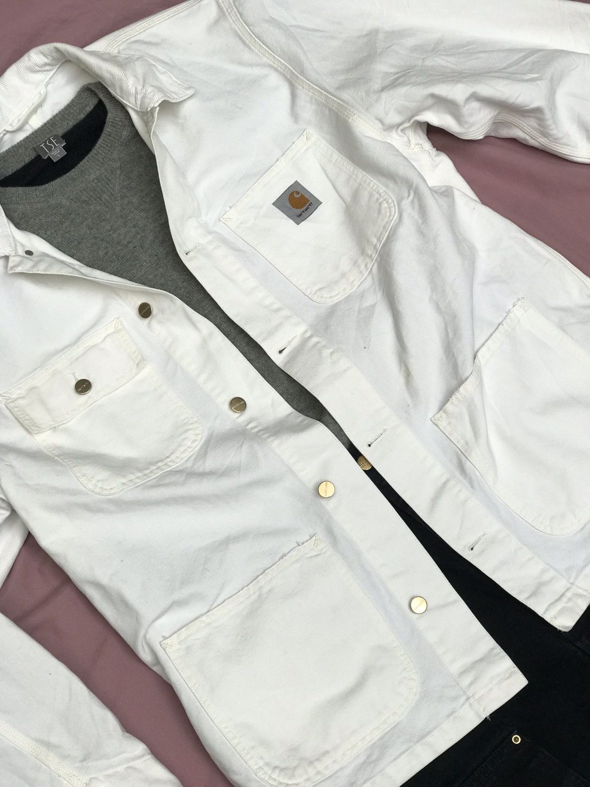 Carhartt × Carhartt Wip CARHARTT MICHIGAN CHORE COAT ROUGH DEARBORN CANVAS Size US XL / EU 56 / 4 - 4 Thumbnail