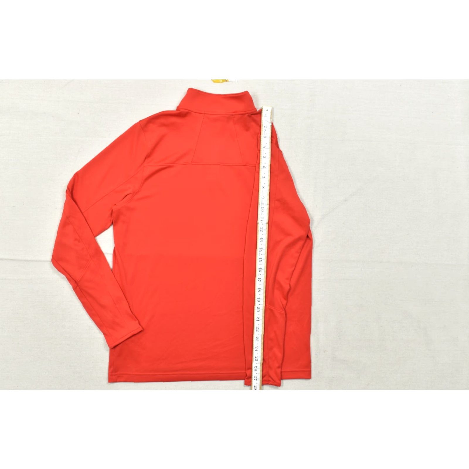 Under Armour Under Armour HeatGear Men's Red 1/4 Zip Pullover Long Sleeve Mock Neck Slim Fit Pullover Size US M / EU 48-50 / 2 - 2 Thumbnail