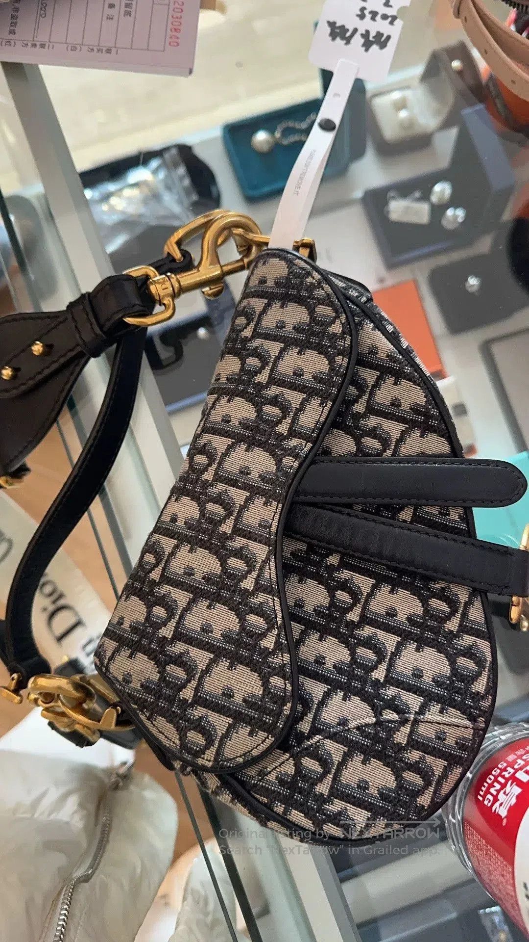 Dior Dior Monogram Saddle Bag Small. Size ONE SIZE - 1 Thumbnail