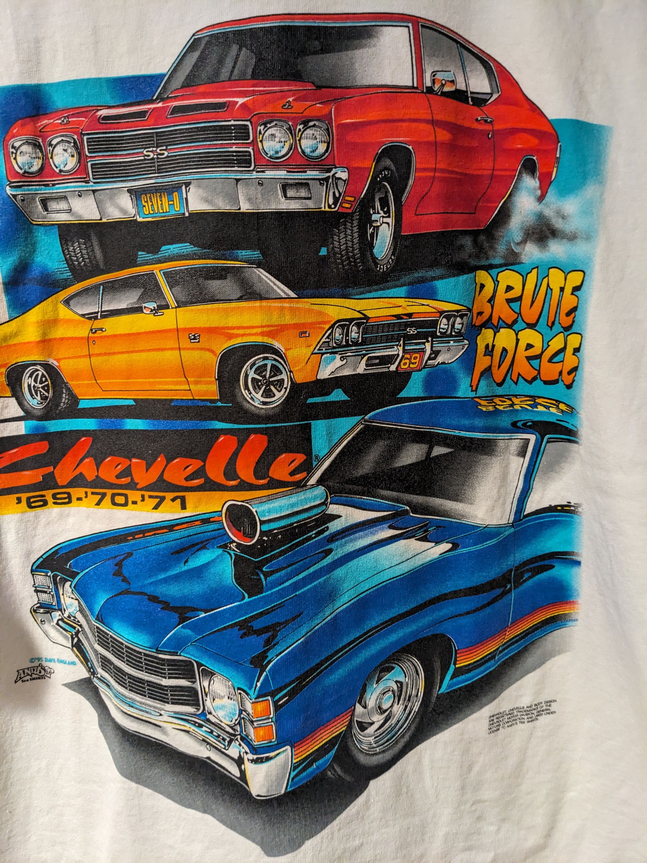 Chase Authentics × NASCAR × Vintage Vintage Chevelle Speedway Nascar Chase Authentic XXL T-Shirt Size US XXL / EU 58 / 5 - 2 Thumbnail