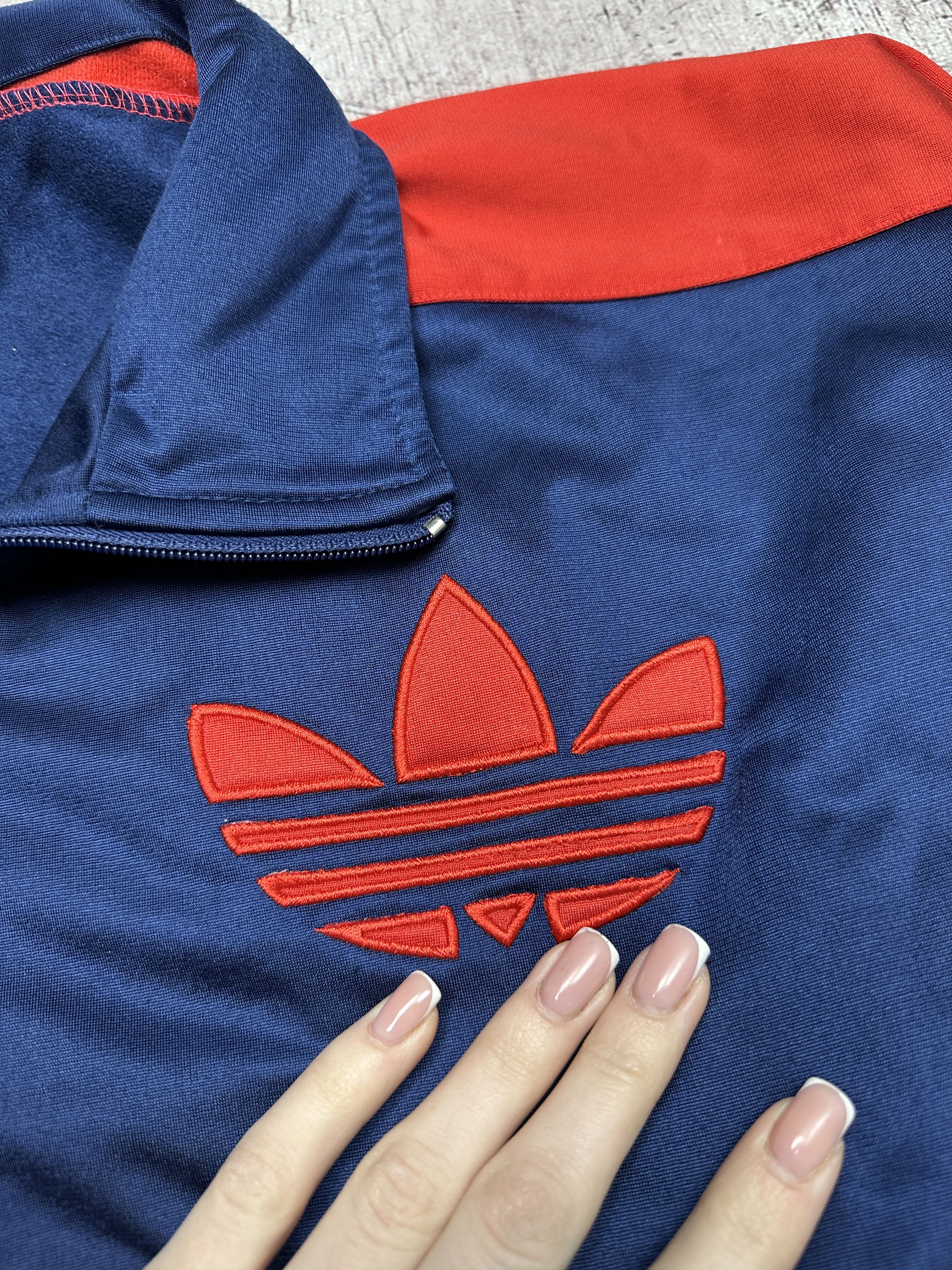 Adidas × Vintage Adidas Vintage Mens Track Top Jacket Size US XL / EU 56 / 4 - 4 Thumbnail