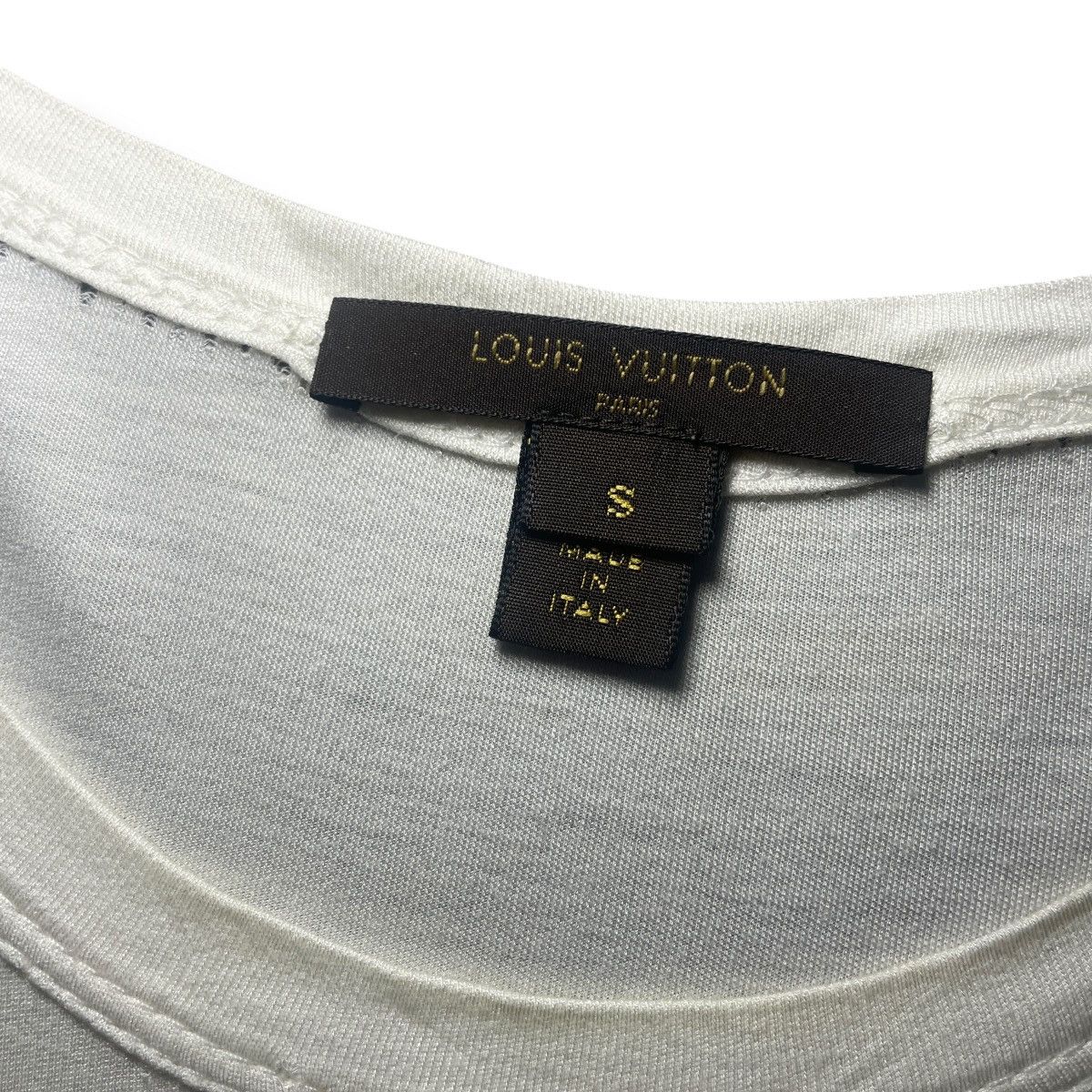 Louis Vuitton RARE Louis Vuitton Vintage Sequined LV Big Logo Shirt Size S / US 4 / IT 40 - 4 Thumbnail