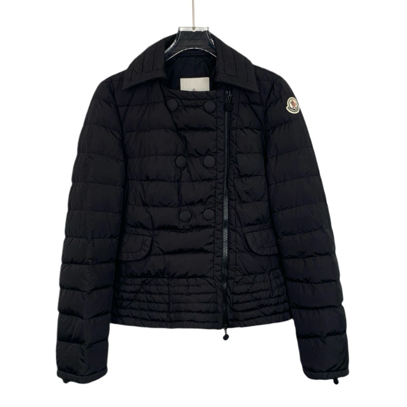 Moncler Moncler Womens Black Quilted Double-Breasted Puffer Jacket Size S / US 4 / IT 40 - 1 Thumbnail