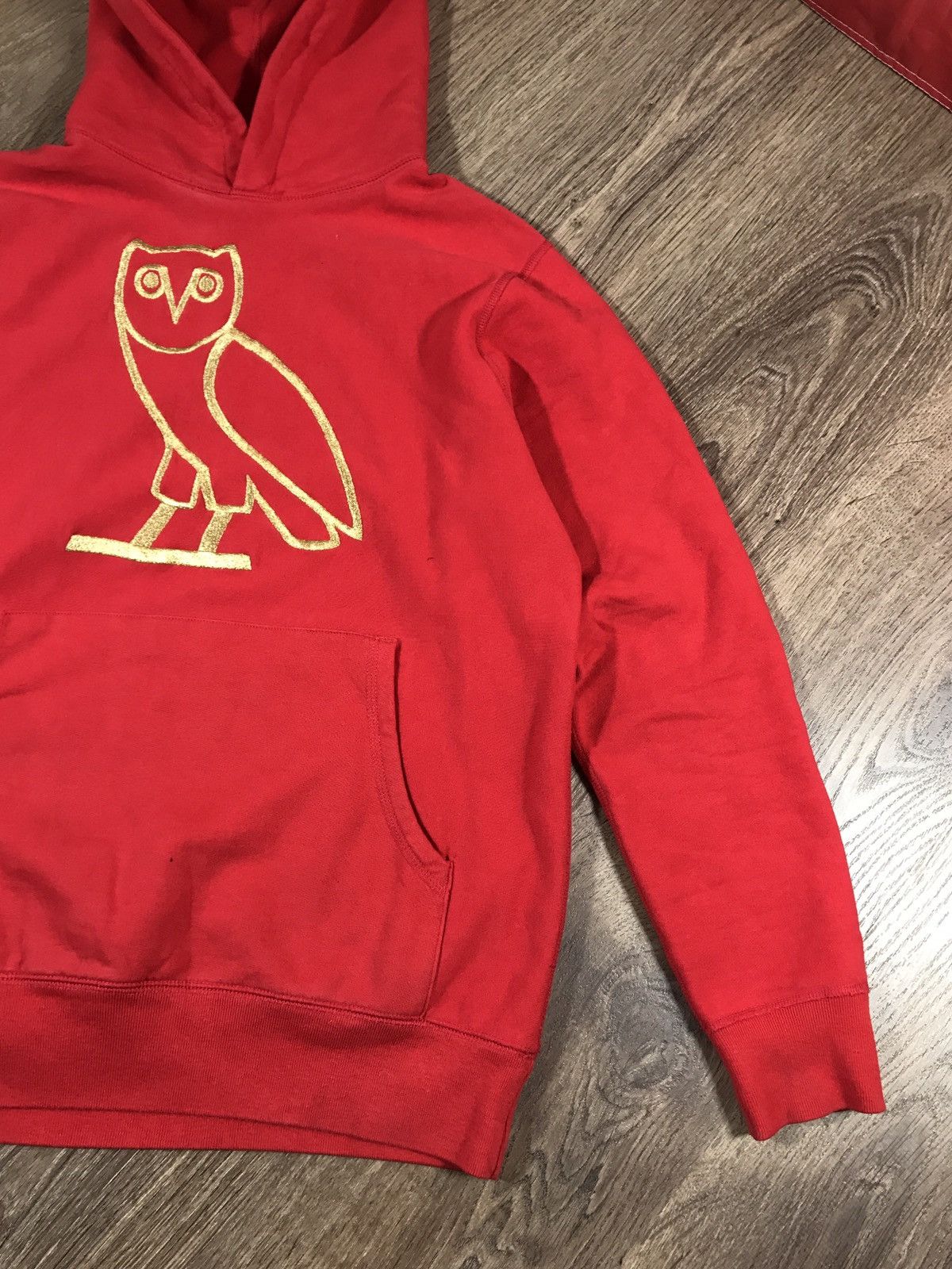 October's Very Own × Vintage October’s Very Own Gold Owl Hoodie Drake Style Size US M / EU 48-50 / 2 - 4 Thumbnail