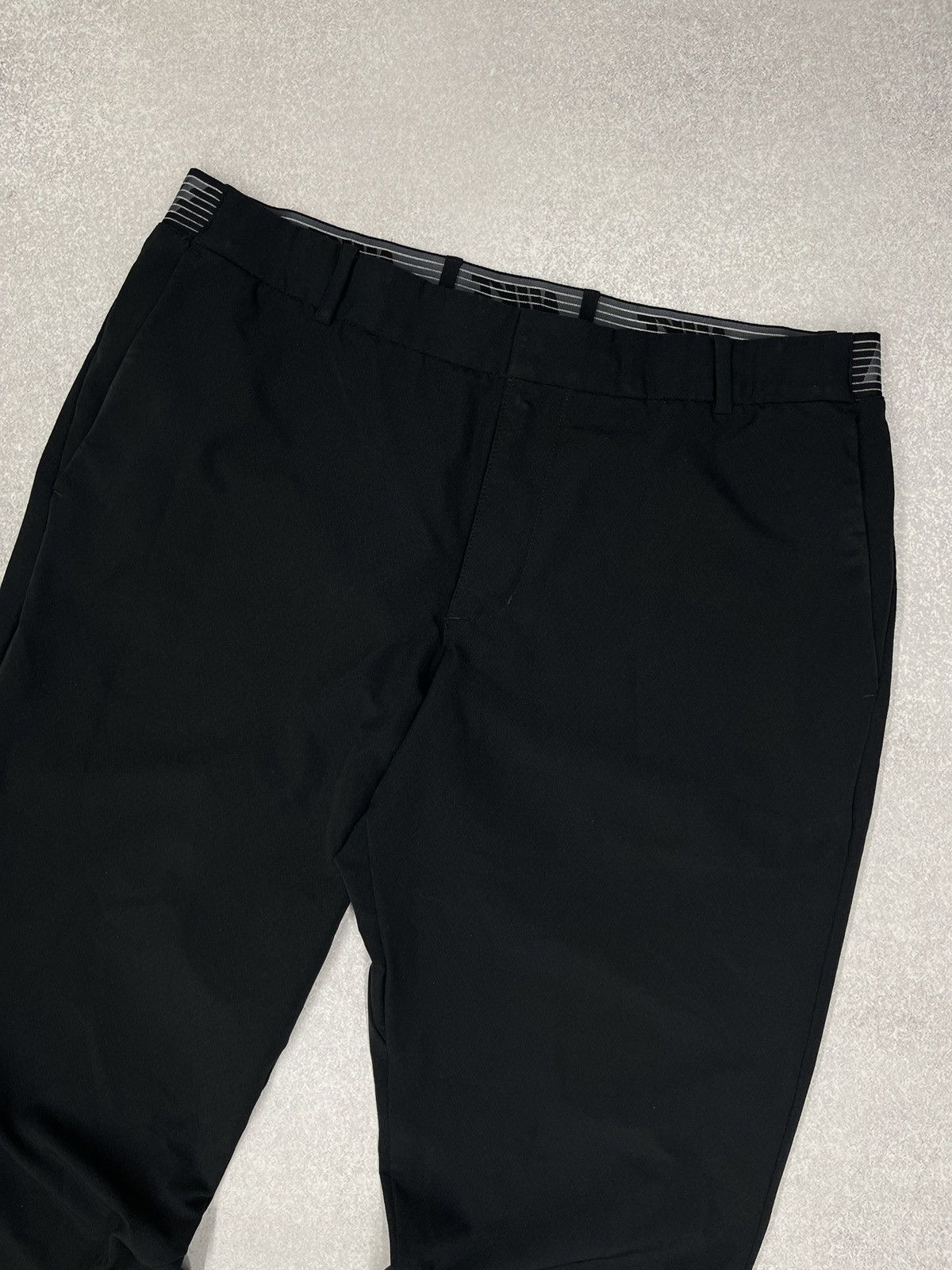 Nike Mens Nike Golf Flex Dri Fit Pants Black Slim Y2K ACG TN Size US 34 / EU 50 - 8 Thumbnail