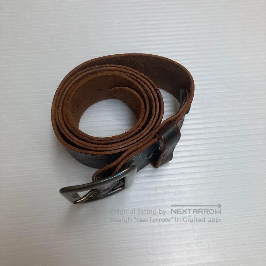 RRL Ralph Lauren RRL Double RL Rare Leather Belt. Size ONE SIZE - 3 Thumbnail