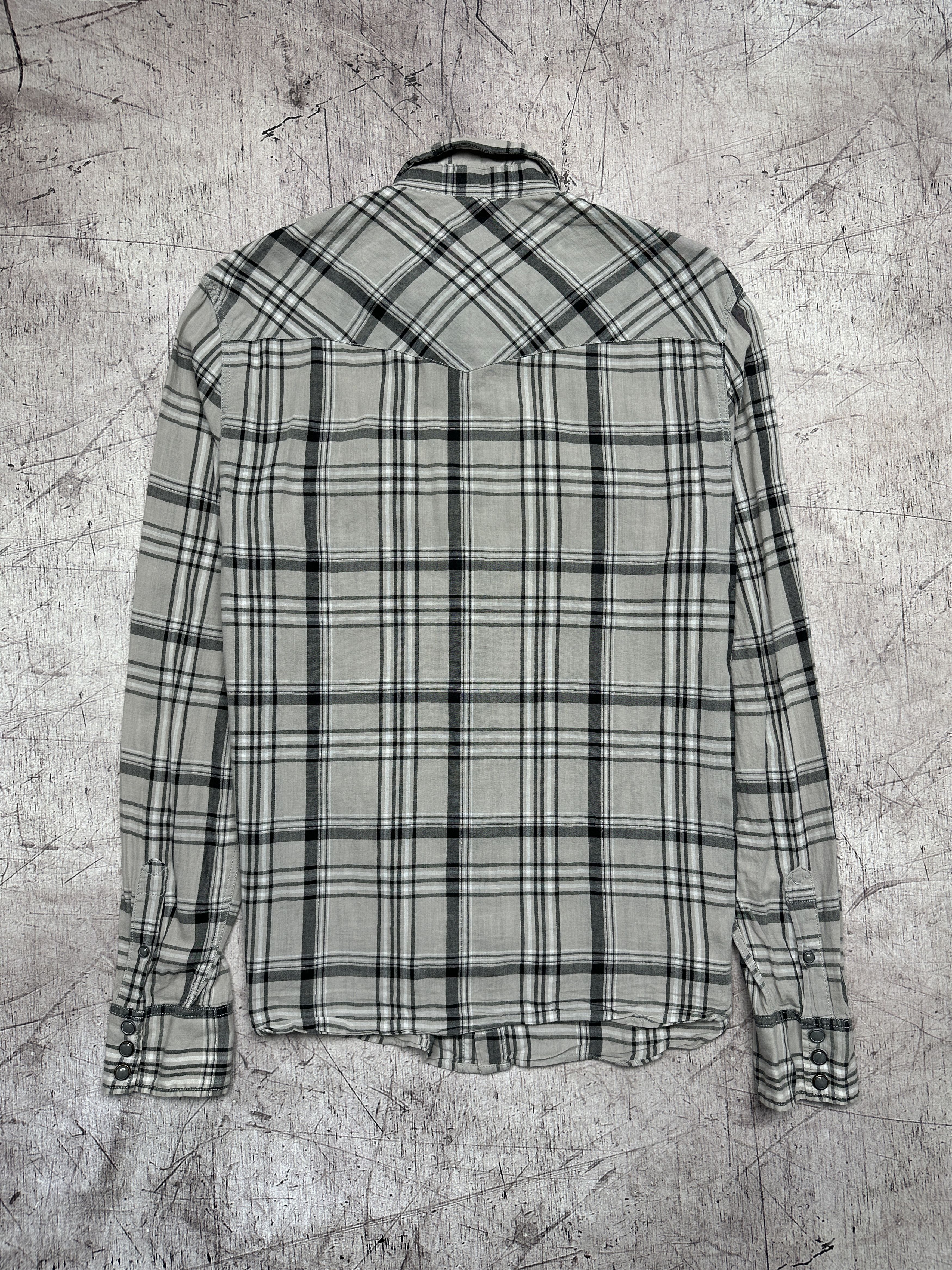 Allsaints Allsaints Vintage Faversham Mens Long Sleeve Plaid Shirt Size US S / EU 44-46 / 1 - 6 Thumbnail