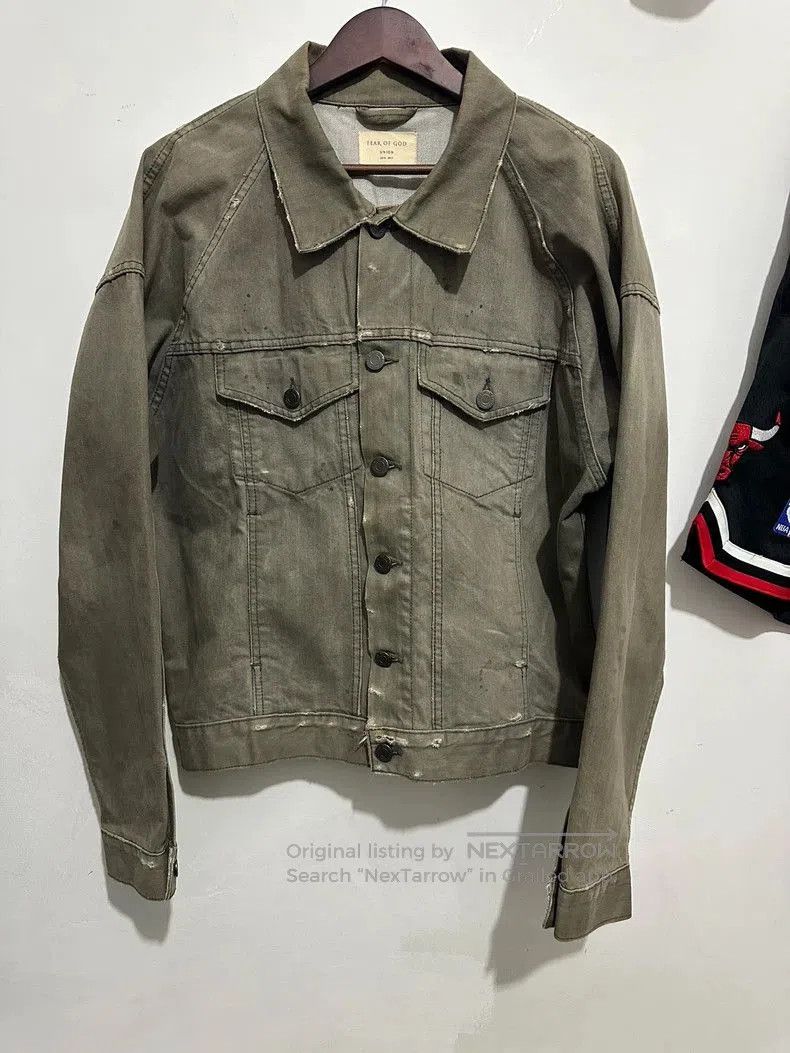 Fear of God Fear of God x Union Raglan Denim Jacket. Size US S / EU 44-46 / 1 - 3 Thumbnail