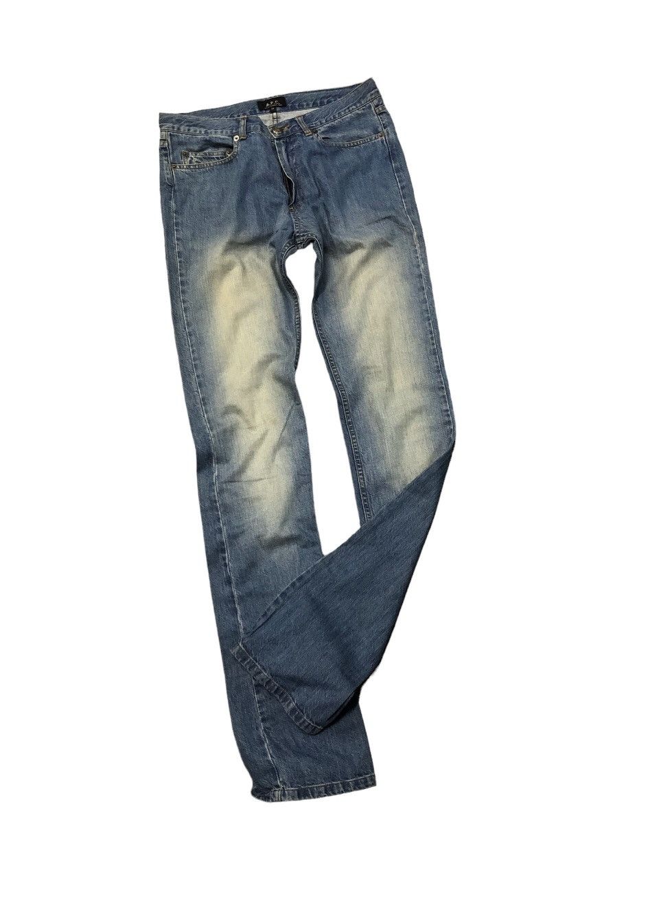 A.P.C. × Japanese Brand × Vintage A.P.C RUE DE FLEURUS PARIS JEANS UNISEX Size US 30 / EU 46 - 14 Thumbnail