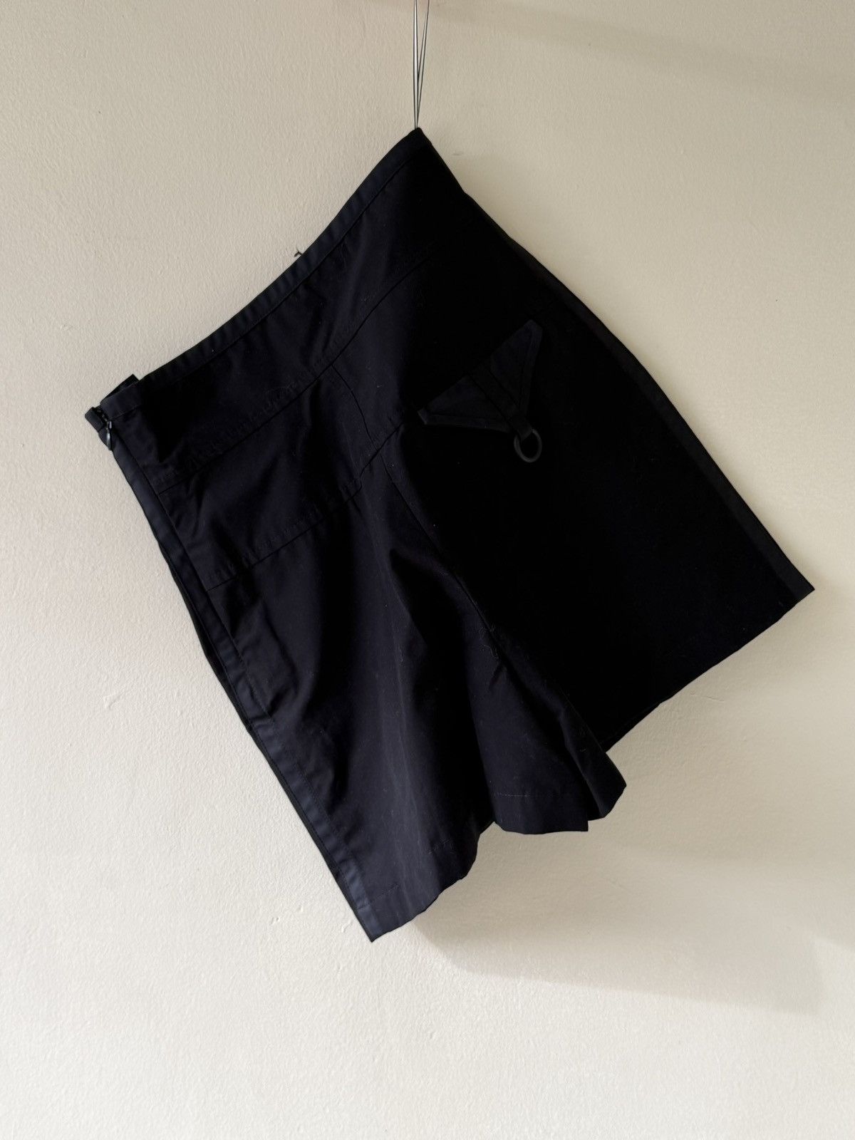 Hermes Hermes Cotton Craquant Black Women’s Black Short Size 25" / US 0 / IT 36 - 2 Thumbnail