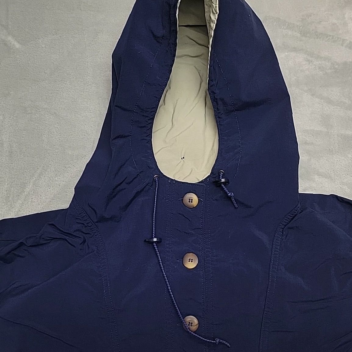 Vintage VINTAGE Columbia Jacket Womens XL Blue Hooded Anorak Windbreaker Nylon Pullover Casual Outdoor Womens XL Blue Anorak Jacket Size XL / US 12-14 / IT 48-50 - 4 Thumbnail