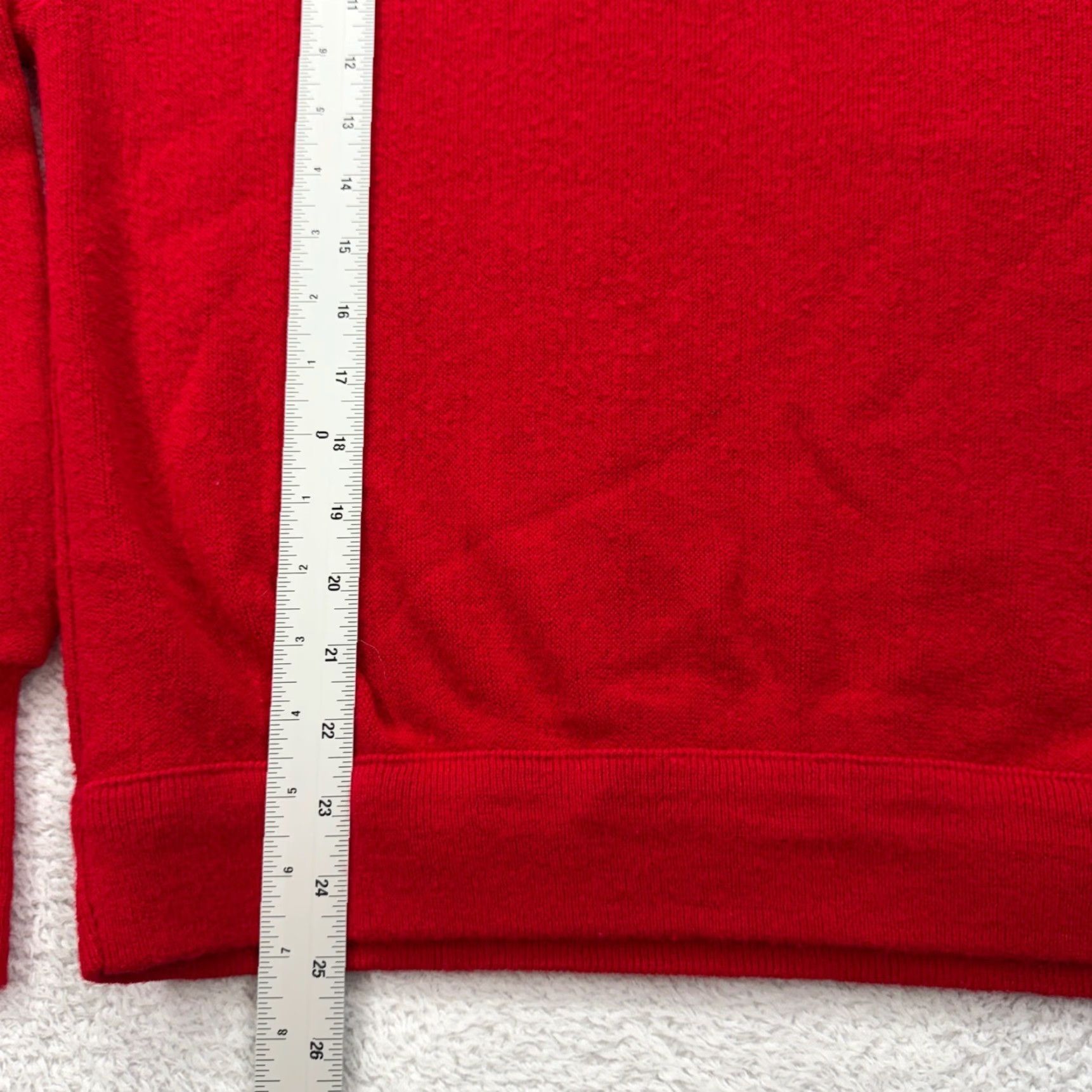 Izod VINTAGE Izod Lacoste Red V-Neck Sweater Mens M Orlon Acrylic Made in USA Size US M / EU 48-50 / 2 - 5 Thumbnail