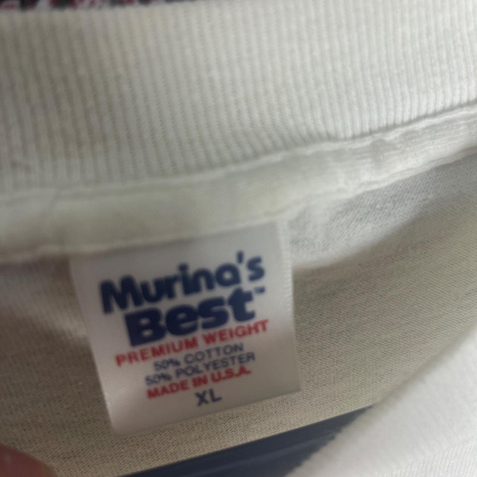 Hanes Vintage 80s single stitch caffeine shirt Size US XL / EU 56 / 4 - 2 Thumbnail