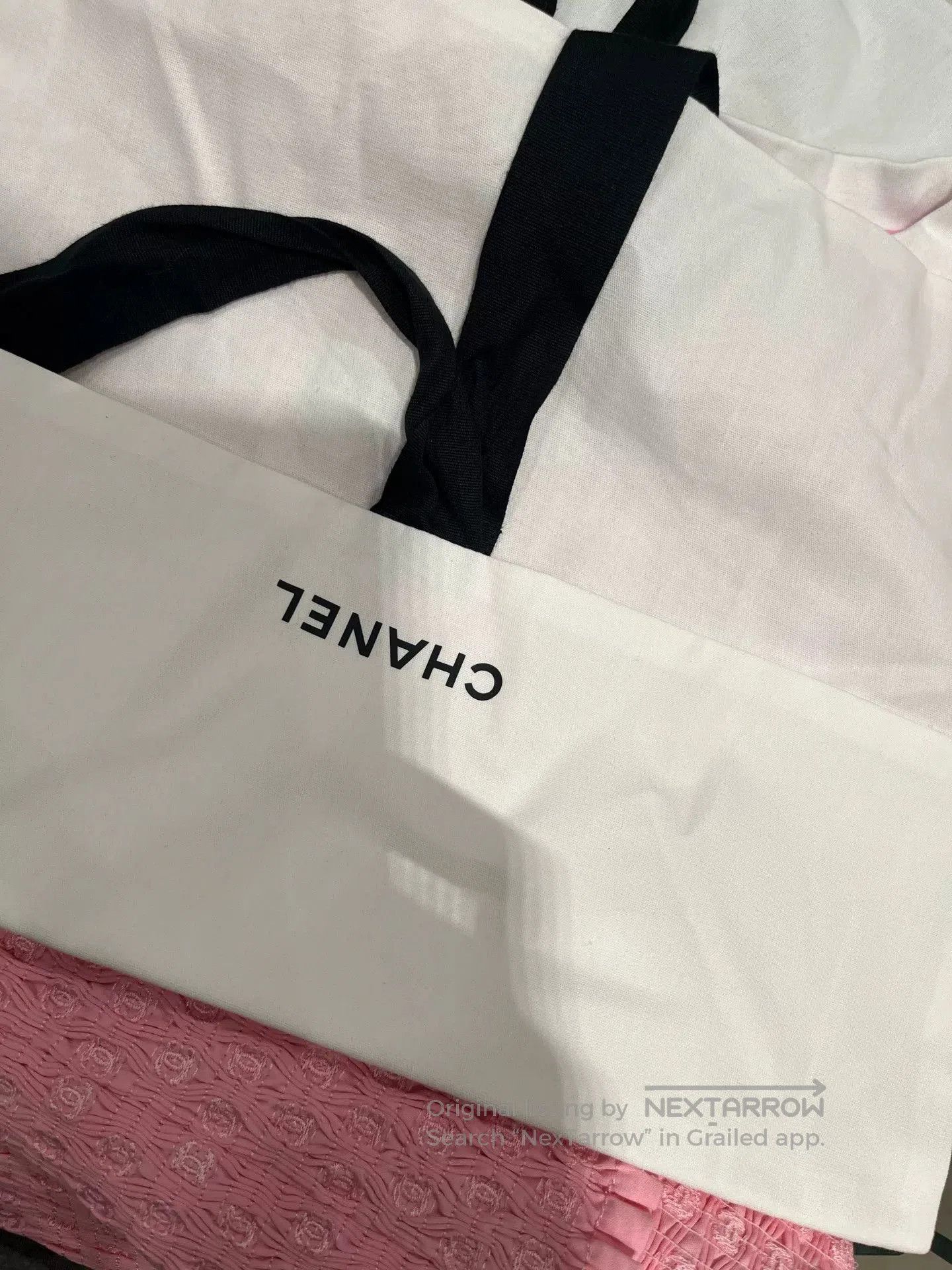 Chanel Chanel Pink Ruched Tie Short Sleeve Top. Size US XS / EU 42 / 0 - 8 Thumbnail