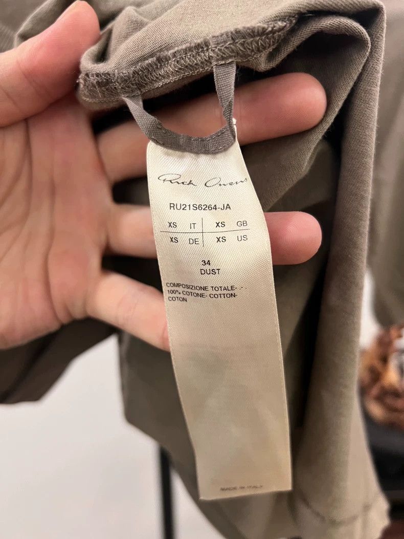 Rick Owens Rick Owens Main line basic cotton five-point sleeve bottom Size US XS / EU 42 / 0 - 4 Thumbnail