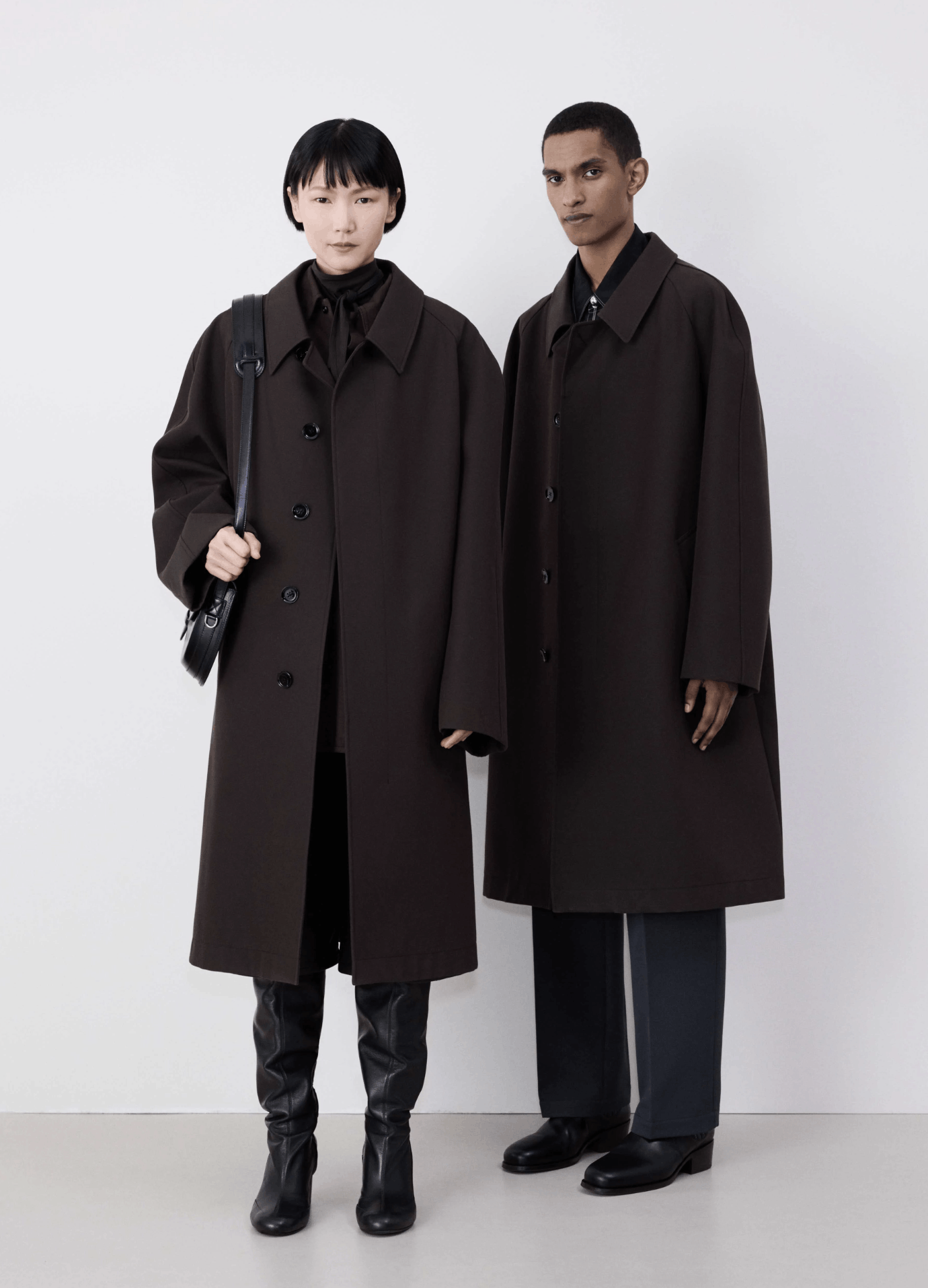 Lemaire Lemaire Car Coat Unisex Brown 46/S Size US S / EU 44-46 / 1 - 1 Thumbnail
