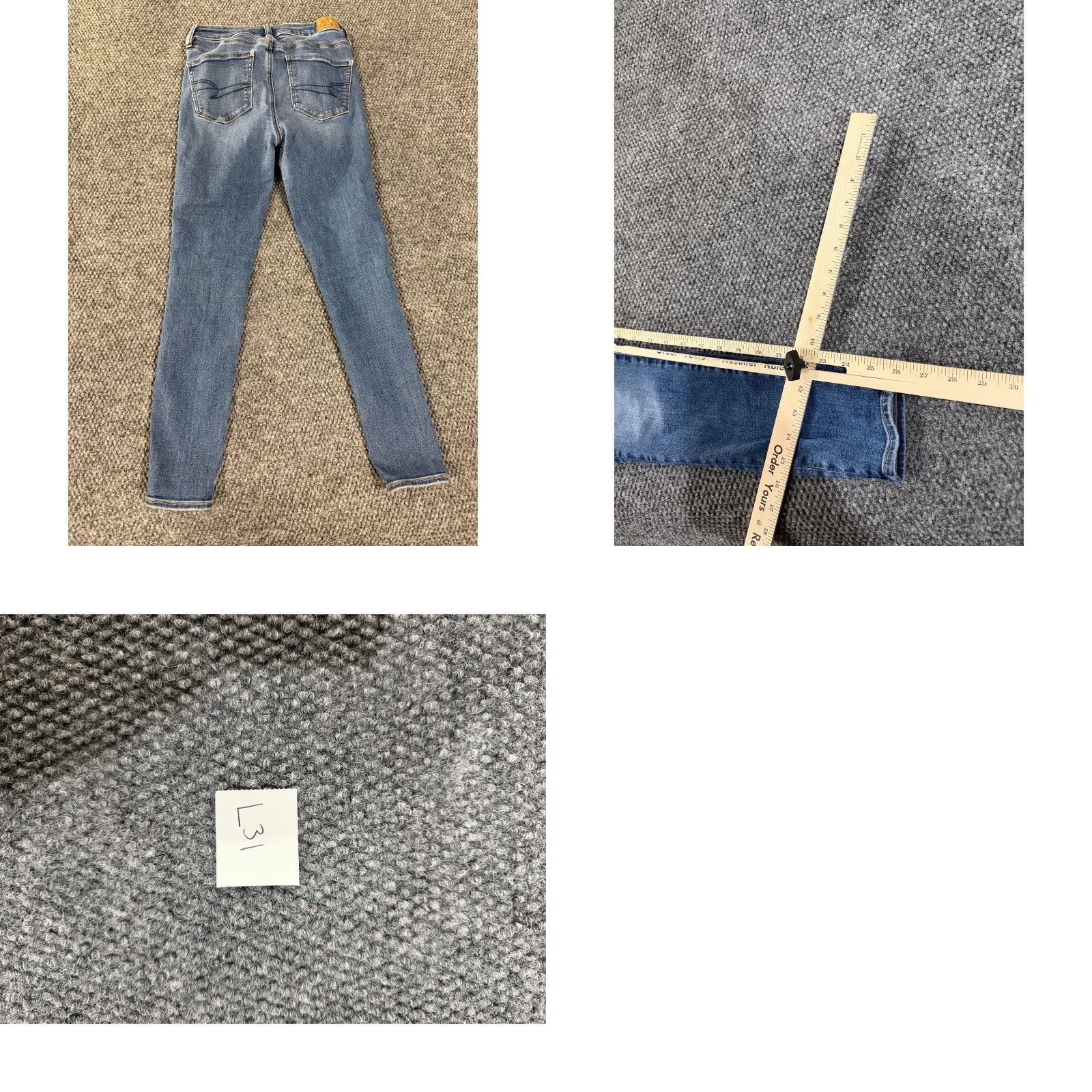 American Eagle Outfitters American Eagle Outfitters Jeans Womens 2 High Rise Jegging Slim Stretch Denim Blue 26 Inseam 5-Pocket Solid Medium Wash Size 26" / US 2 / IT 38 - 8 Thumbnail