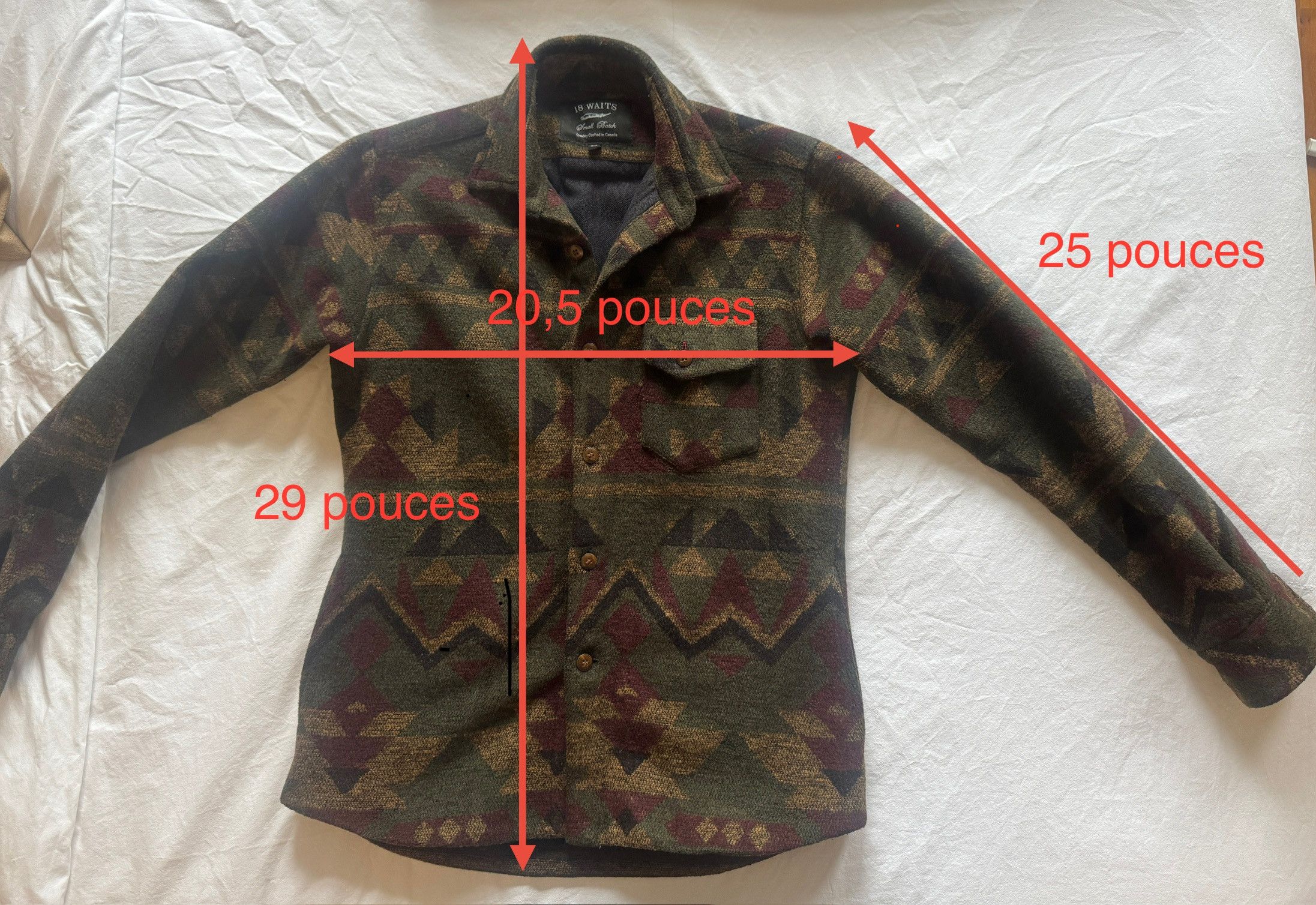 18 Waits Weekender jacket by 18 waits Size US S / EU 44-46 / 1 - 2 Thumbnail