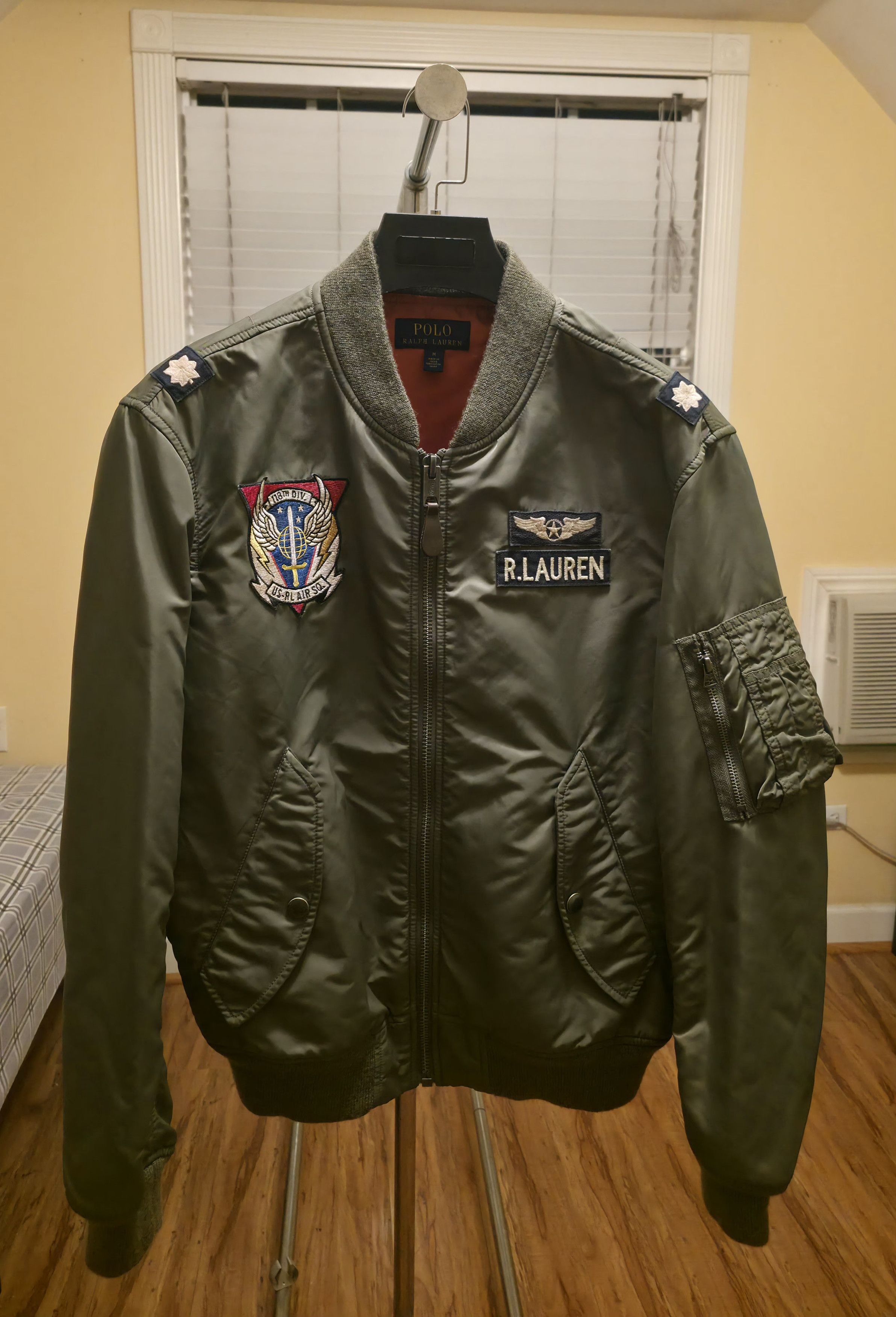 Polo Ralph Lauren Polo ma-1 flight jacket Size US M / EU 48-50 / 2 - 1 Thumbnail