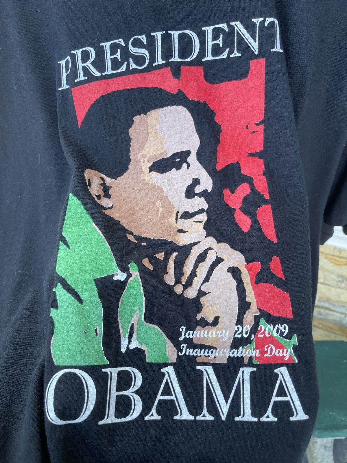 Last Drop🔥Rare🔥Vintage Y2K PRESIDENT OBAMA T Shirt