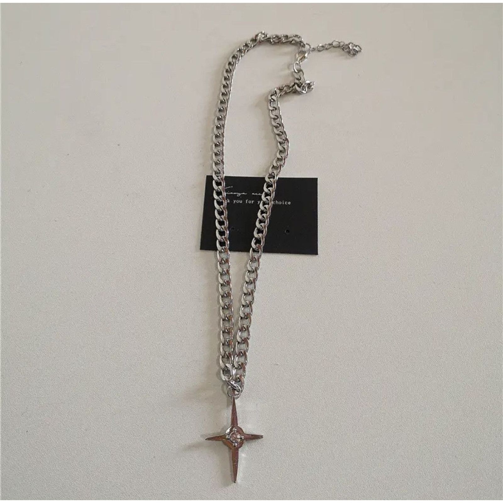 Jewelry Chain Crystal Abstract Star Pop Fantasy Necklace Size ONE SIZE - 6 Thumbnail