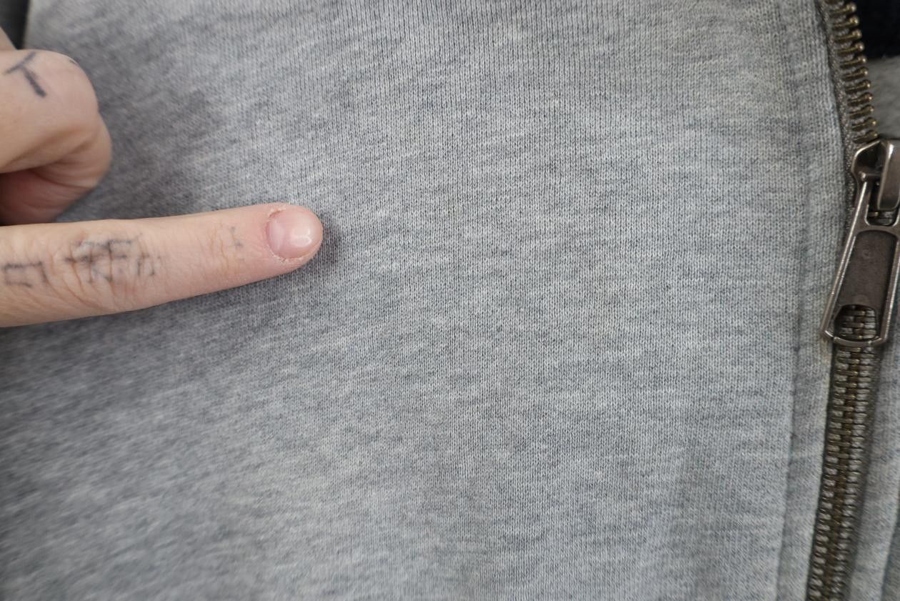 Vintage Vintage 90s Y2K Streetwear Full Zip Hoodie Sweatshirt Gray Size US XXL / EU 58 / 5 - 7 Thumbnail