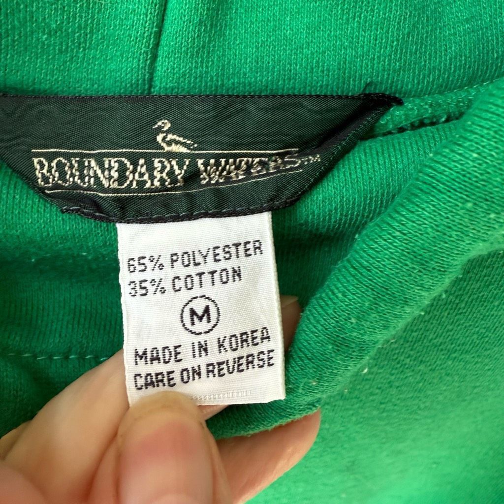 Vintage Vintage 80s 90s Boundary Waters Green Sweatsuit Track Suit S Size M / US 6-8 / IT 42-44 - 7 Thumbnail