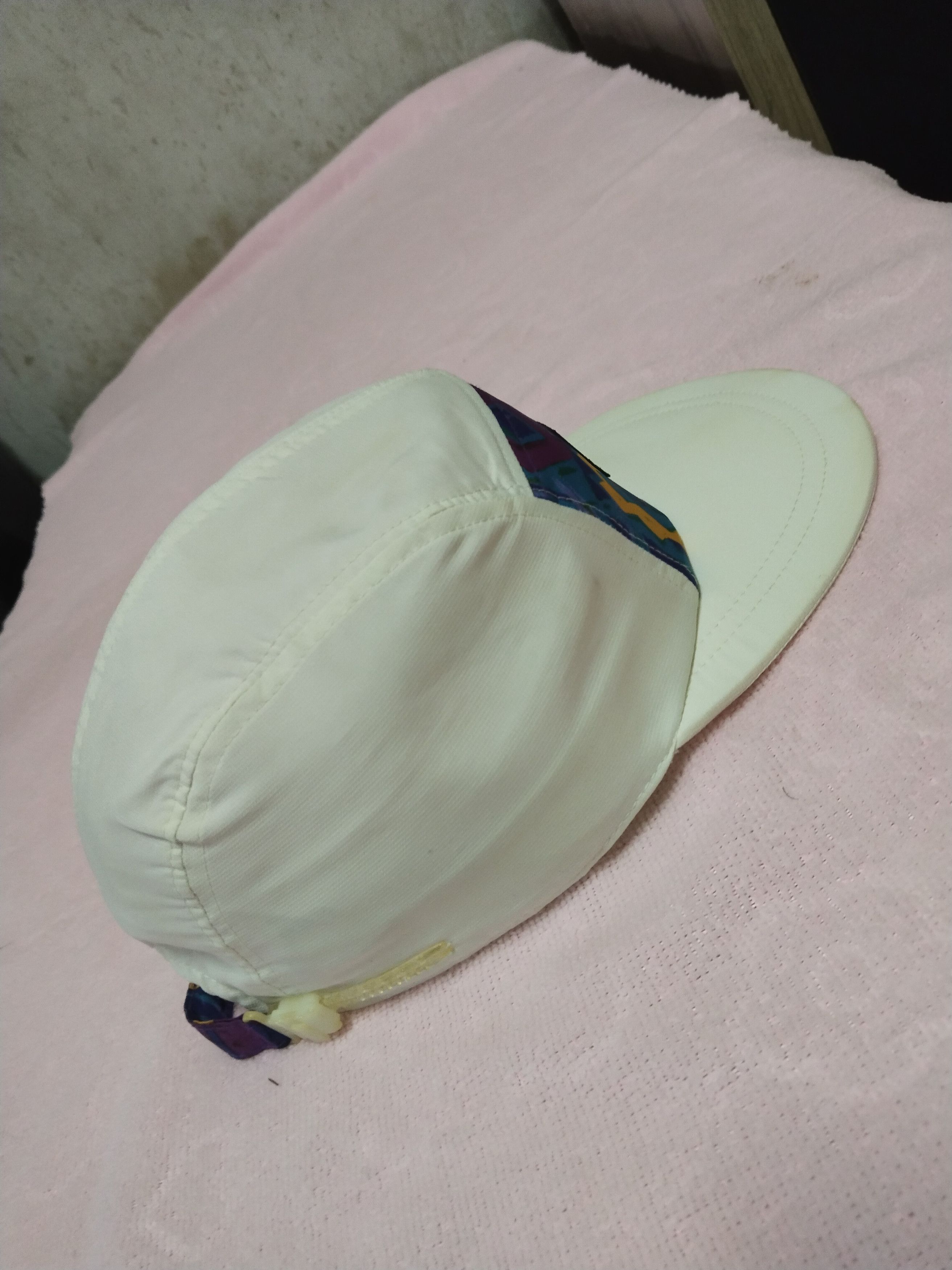 Japanese Brand VINTAGE 5 PANEL FRANK SHORTER RUNNING GEAR HAT Size ONE SIZE - 4 Thumbnail