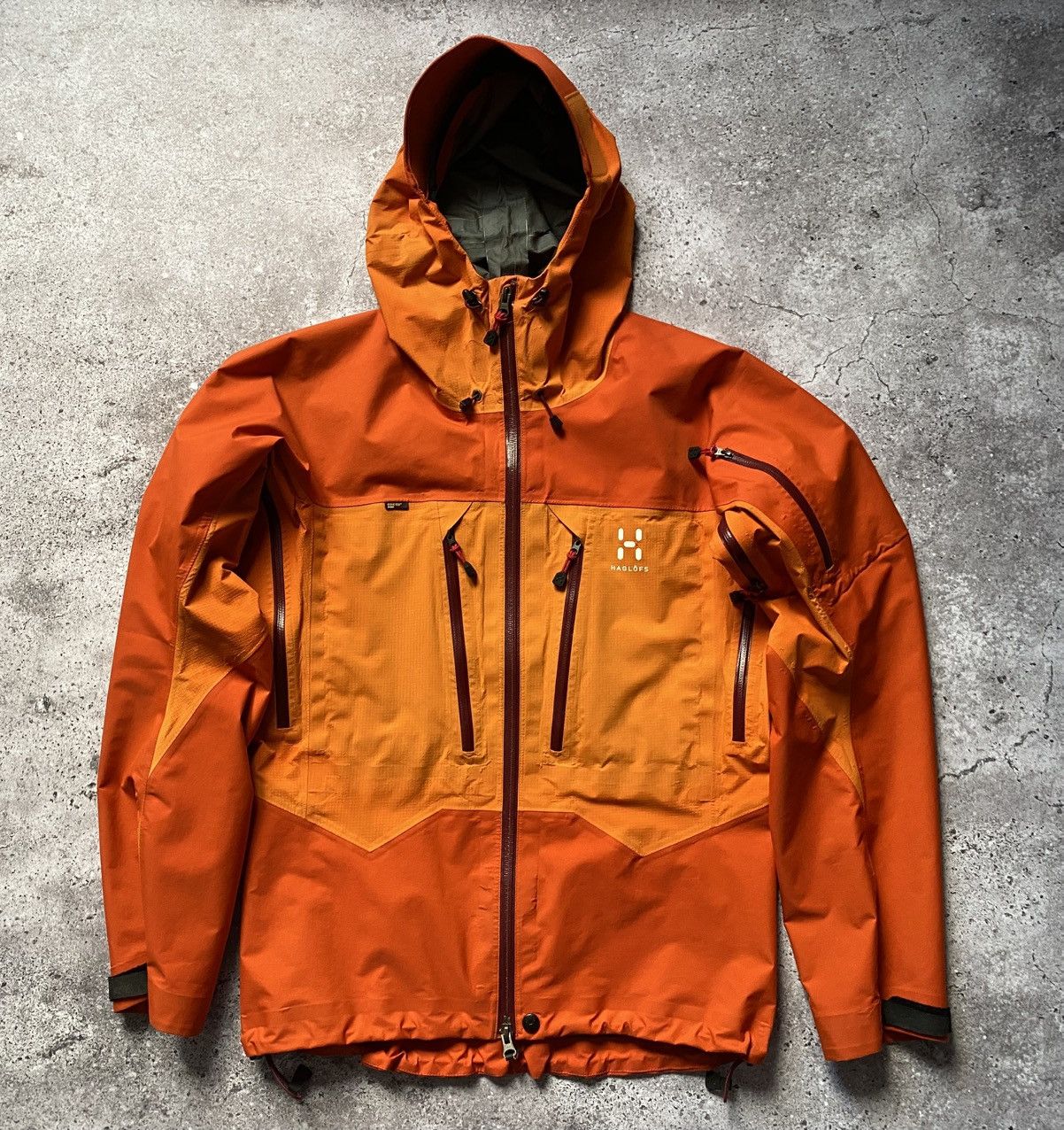 Goretex Haglofs Goretex Pro Shell Jacket Ultimate Series Y2K Vintage Size US S / EU 44-46 / 1 - 1 Thumbnail