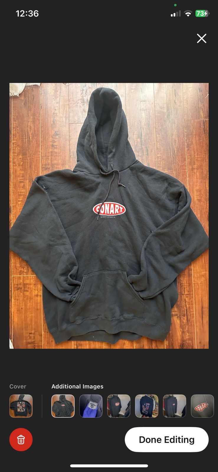 Designer CONART KATCH fiend 13 hoodie used size XL Size US XL / EU 56 / 4 - 2 Thumbnail