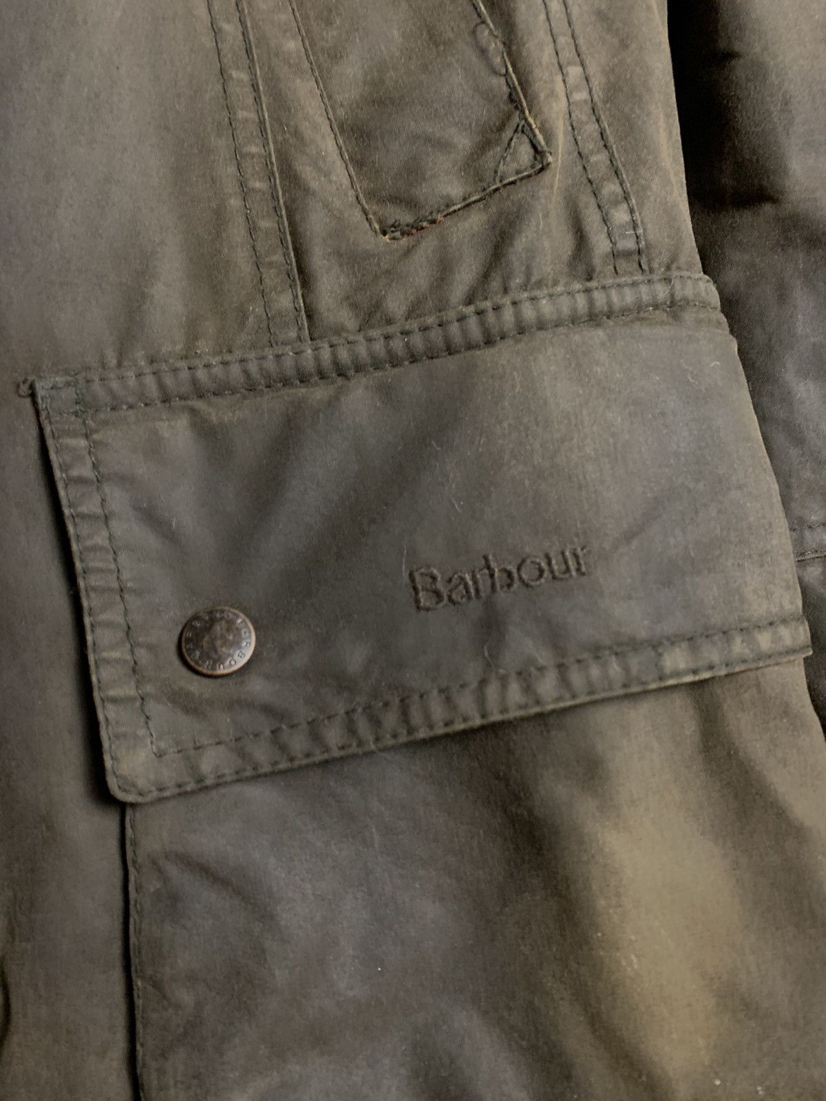 Barbour × Vintage Vintage Barbour Waxed jacket England Size US S / EU 44-46 / 1 - 8 Thumbnail