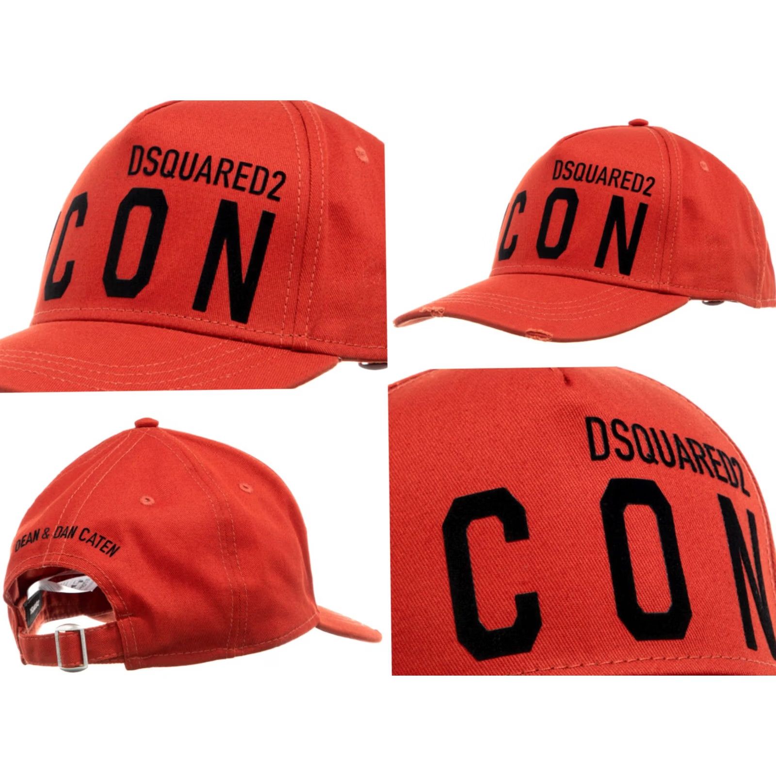 Dsquared2 DSQUARED2 BE ICON BE COOL Baseball Cap Trucker Hat New Size ONE SIZE - 5 Thumbnail