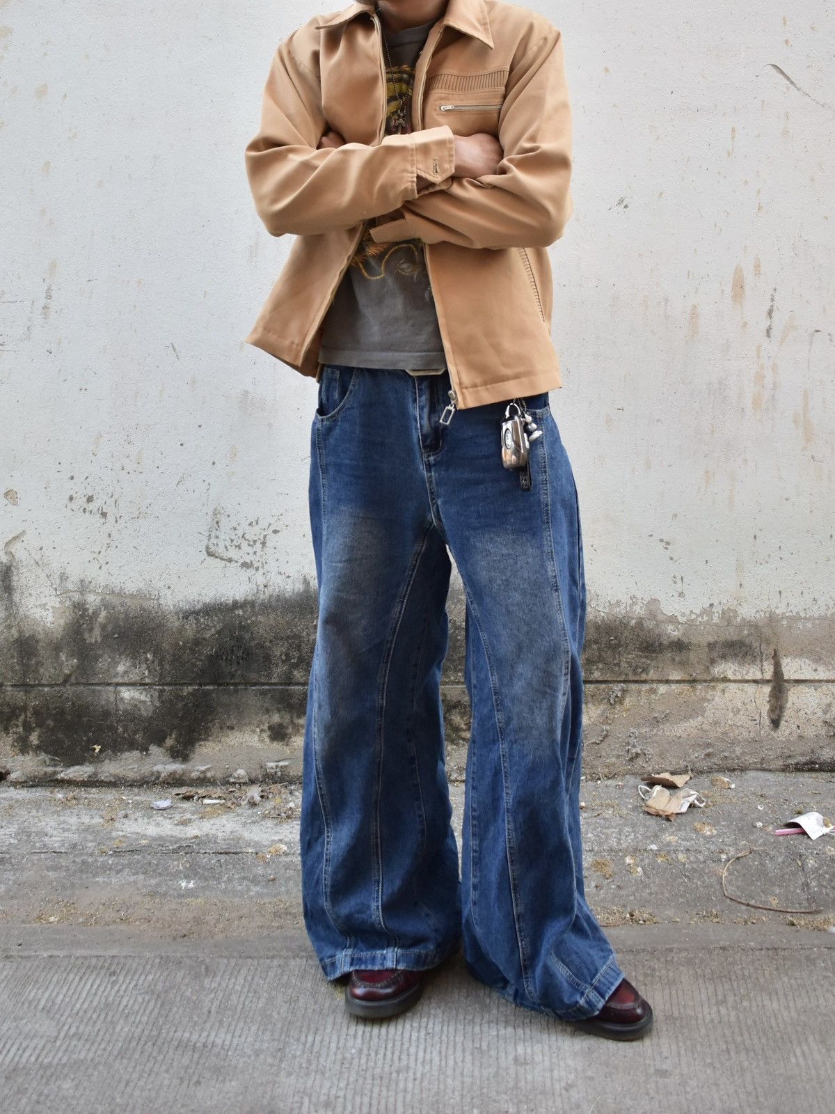 Japanese Brand × Vintage Vintage 80s Works Jacket Size US S / EU 44-46 / 1 - 4 Thumbnail