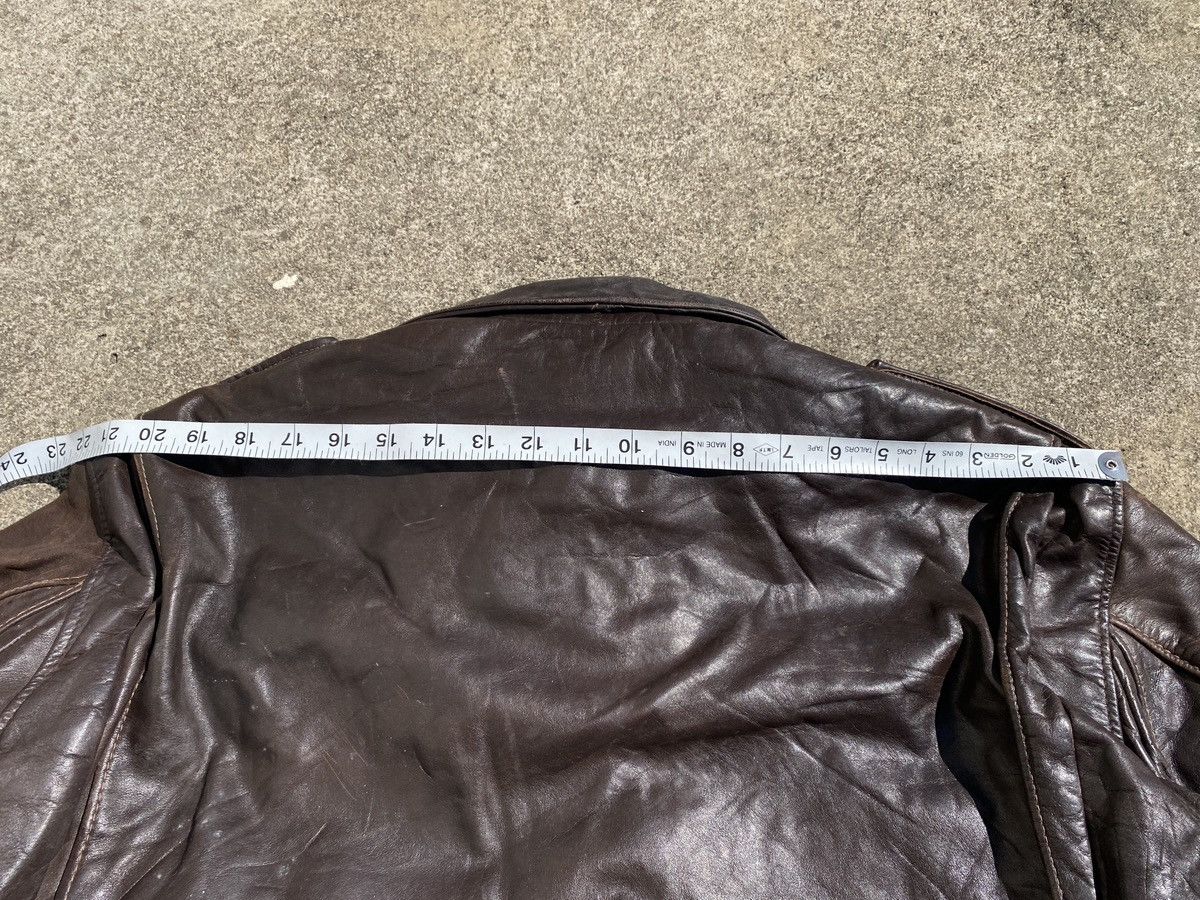 Schott 90s Schott Leather Jacket Size US M / EU 48-50 / 2 - 14 Thumbnail