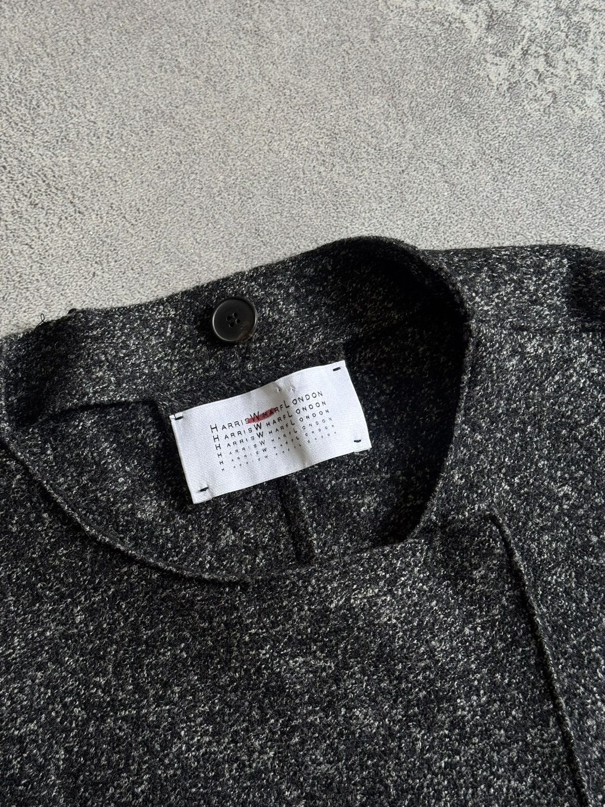 Harris Wharf London Harris Wharf London S/size Virgin Wool coat 🧥 jacket casual Size S / US 4 / IT 40 - 5 Thumbnail